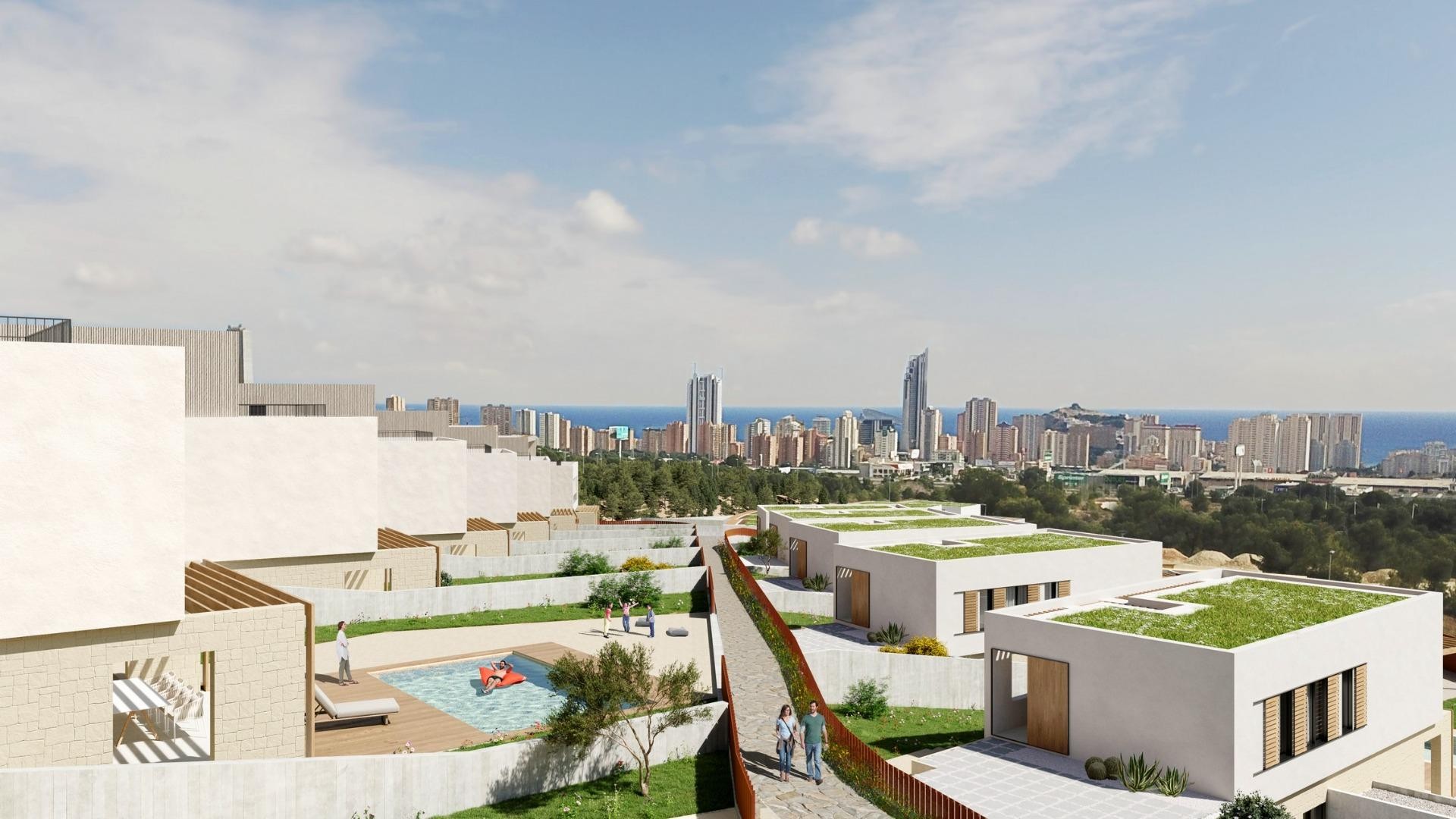 Nouvelle construction - Villa Individuelle -
Finestrat - Campana garden