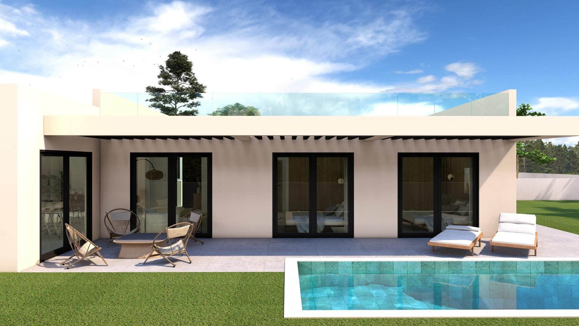 Nouvelle construction - Villa Individuelle -
Finestrat - Golf Bahia