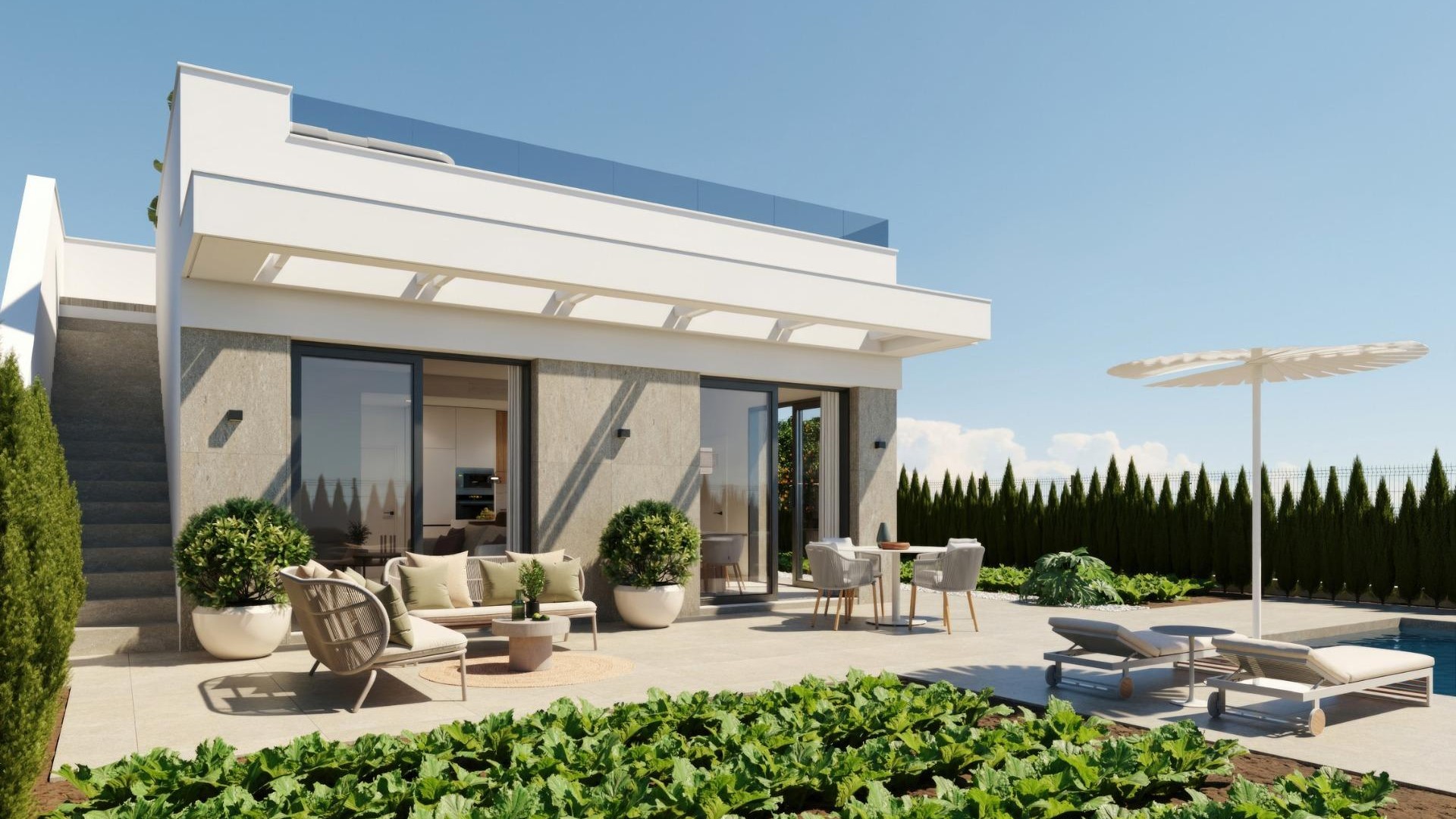 Nouvelle construction - Villa Individuelle -
Fuente Álamo - Hacienda Del Álamo Golf