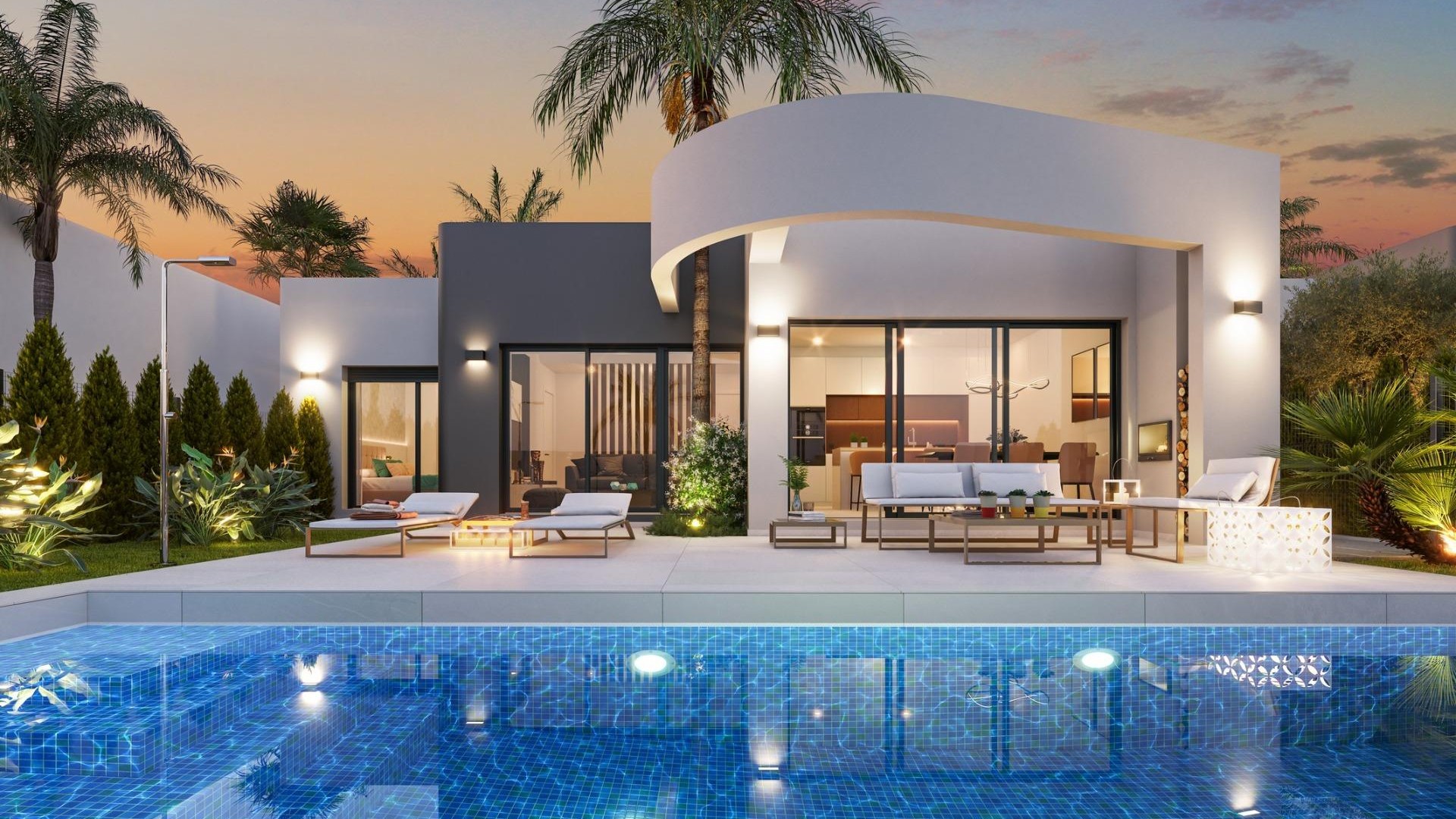 Nouvelle construction - Villa Individuelle -
Los Alcazares - Serena Golf