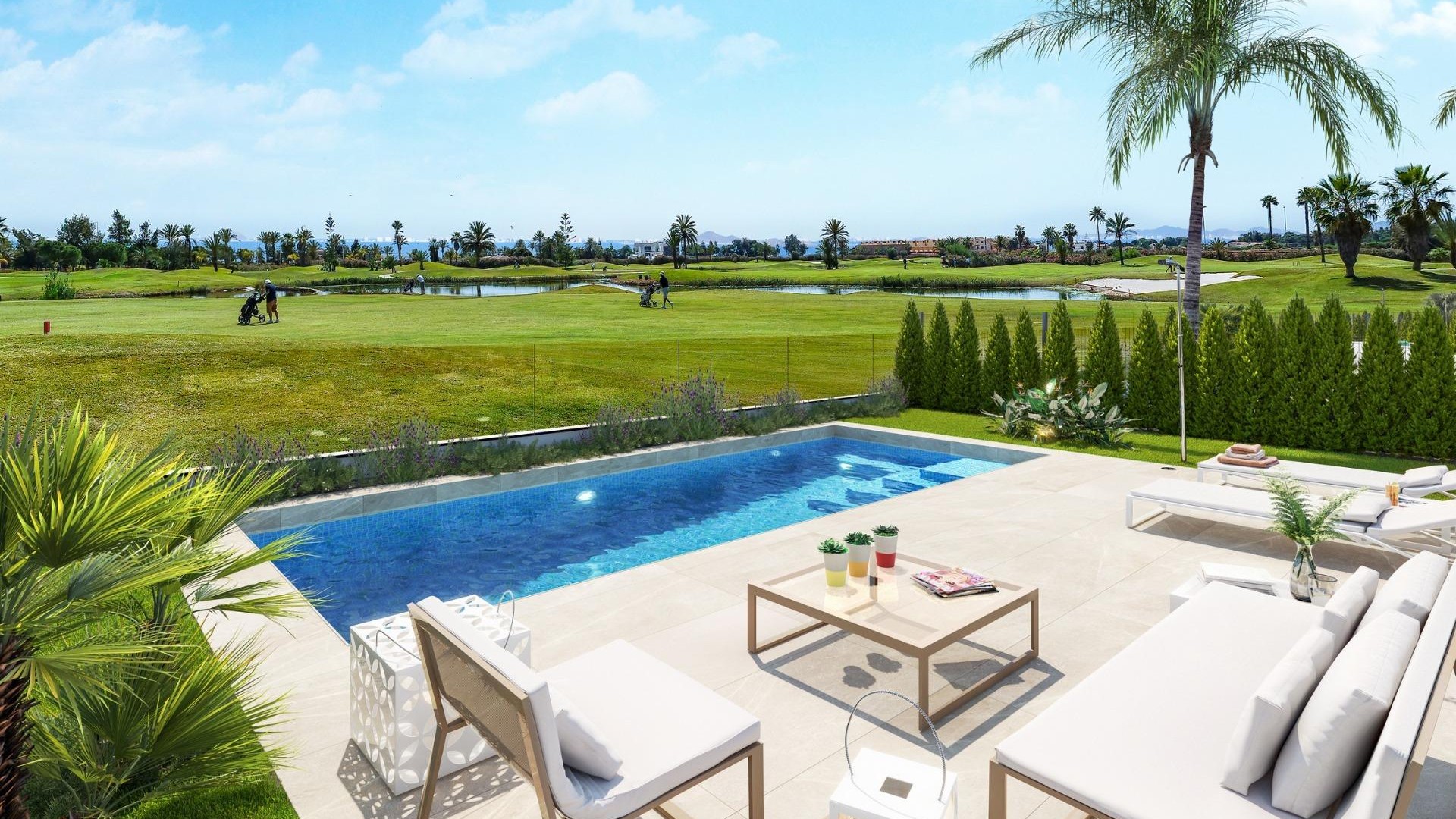 Nouvelle construction - Villa Individuelle -
Los Alcazares - Serena Golf