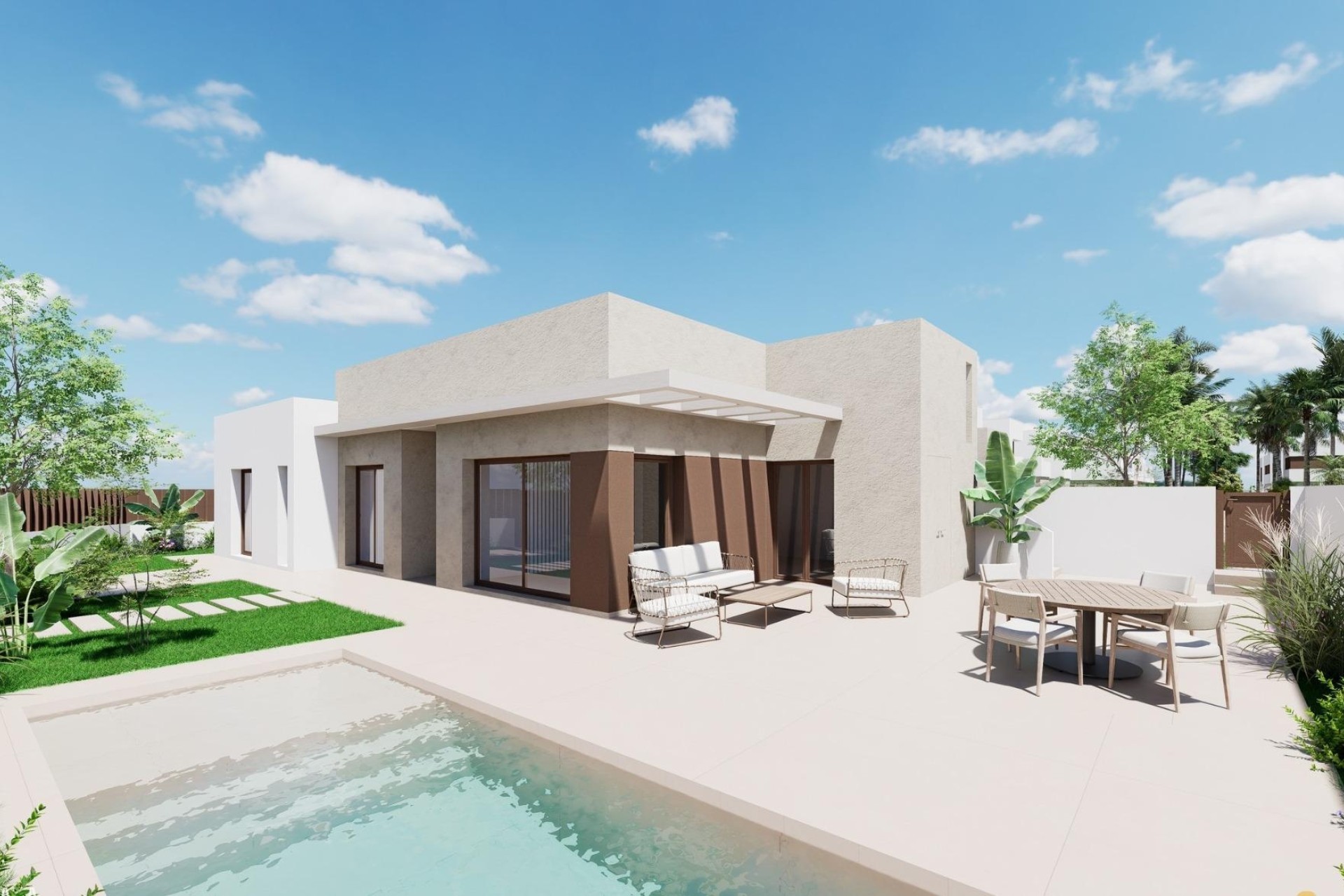 Nouvelle construction - Villa Individuelle -
Los Alcazares - Serena Golf