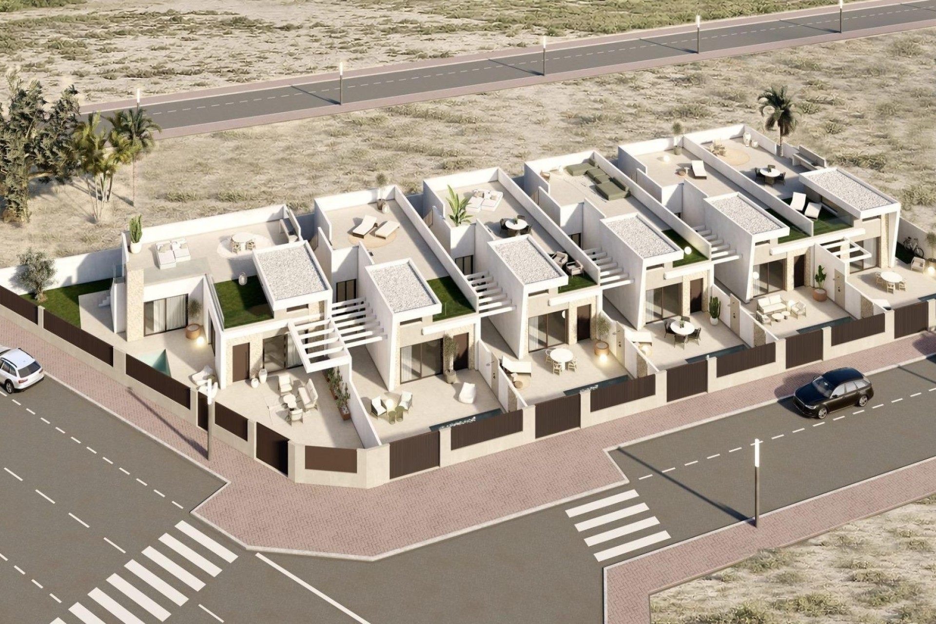 Nouvelle construction - Villa Individuelle -
Los Alcazares - Serena Golf