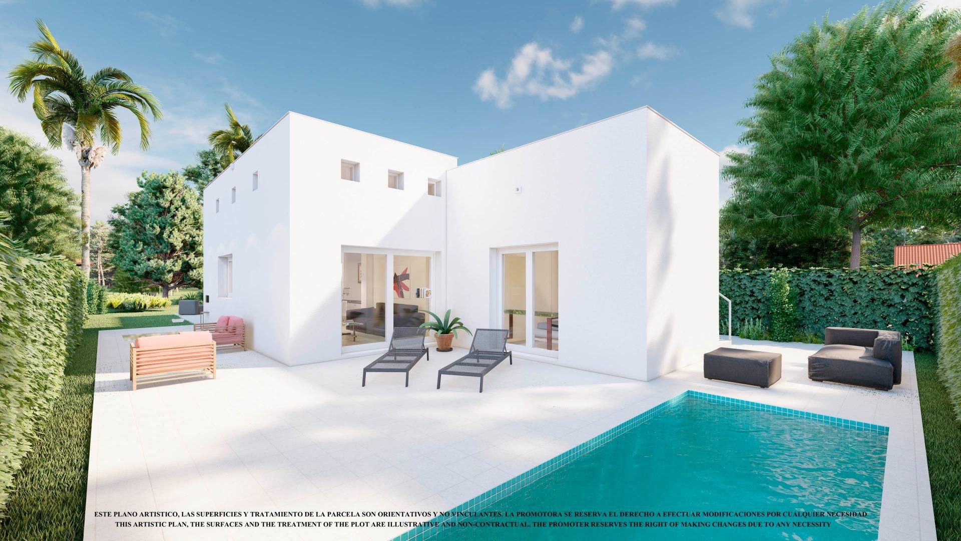 Nouvelle construction - Villa Individuelle -
Los Alcazares - Serena Golf
