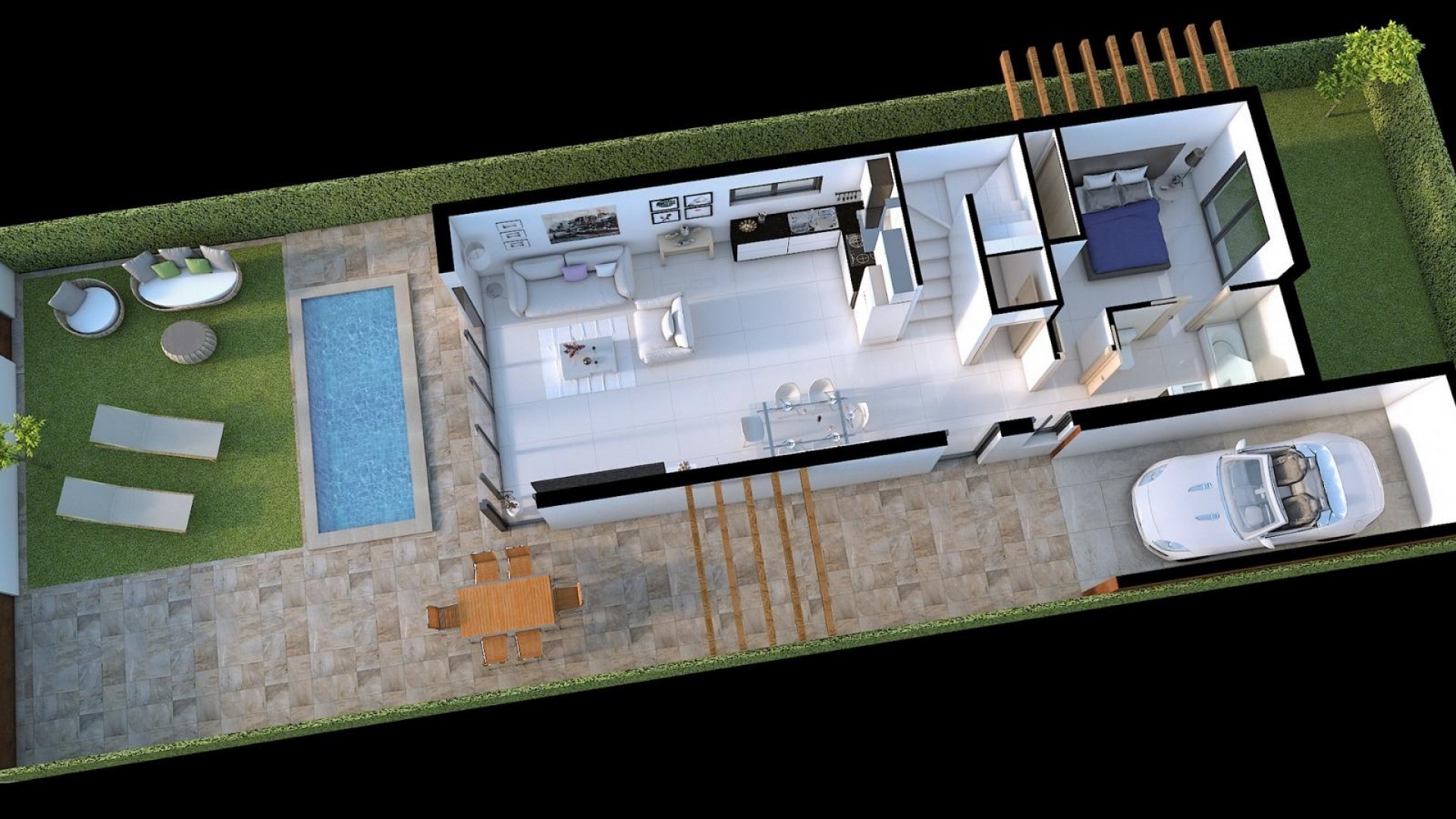 Nouvelle construction - Villa Individuelle -
Los Alcazares - Serena Golf