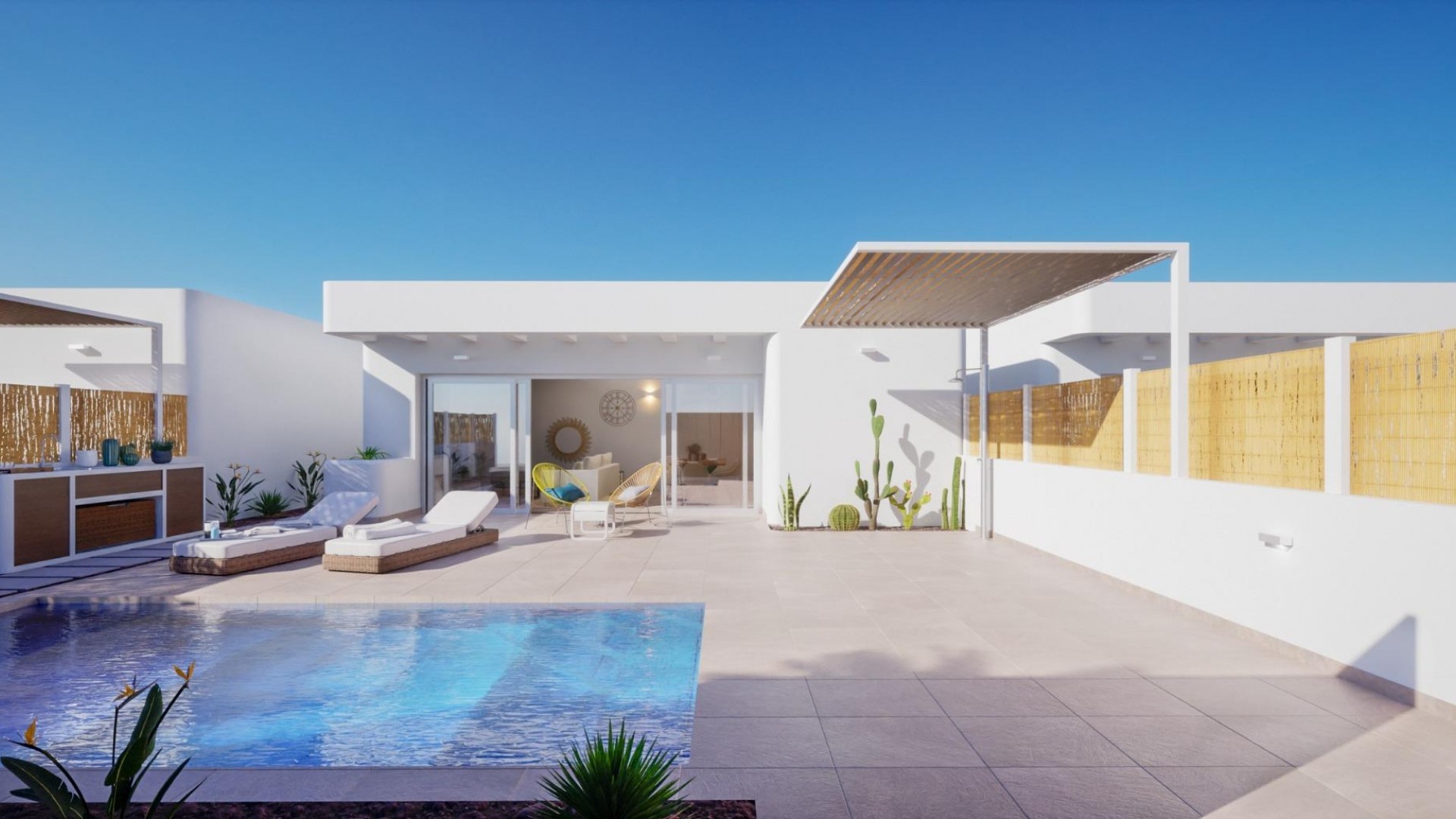 Nouvelle construction - Villa Individuelle -
Los Alcazares - Serena Golf