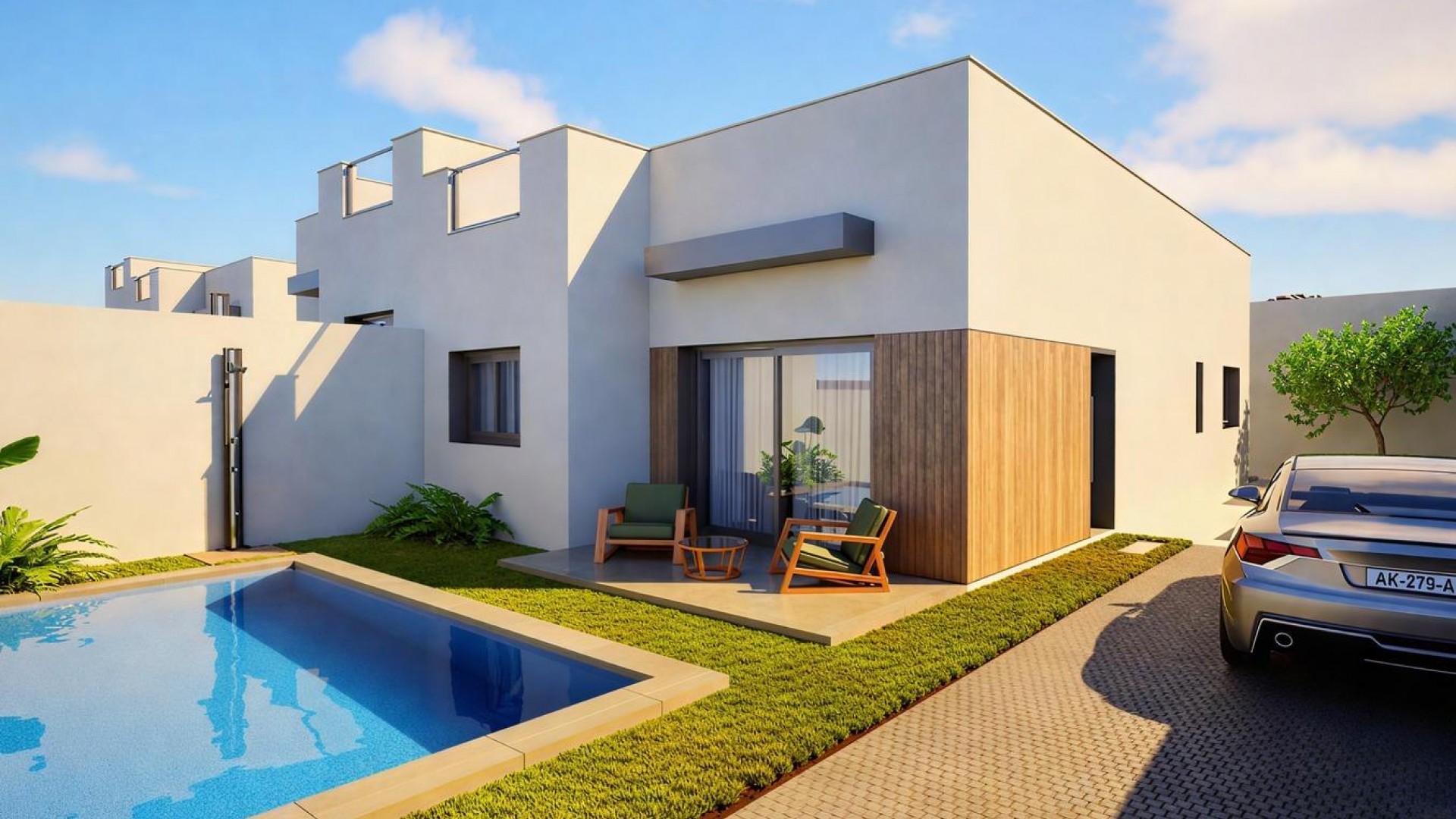 Nouvelle construction - Villa Individuelle -
Mazarron - Country Club