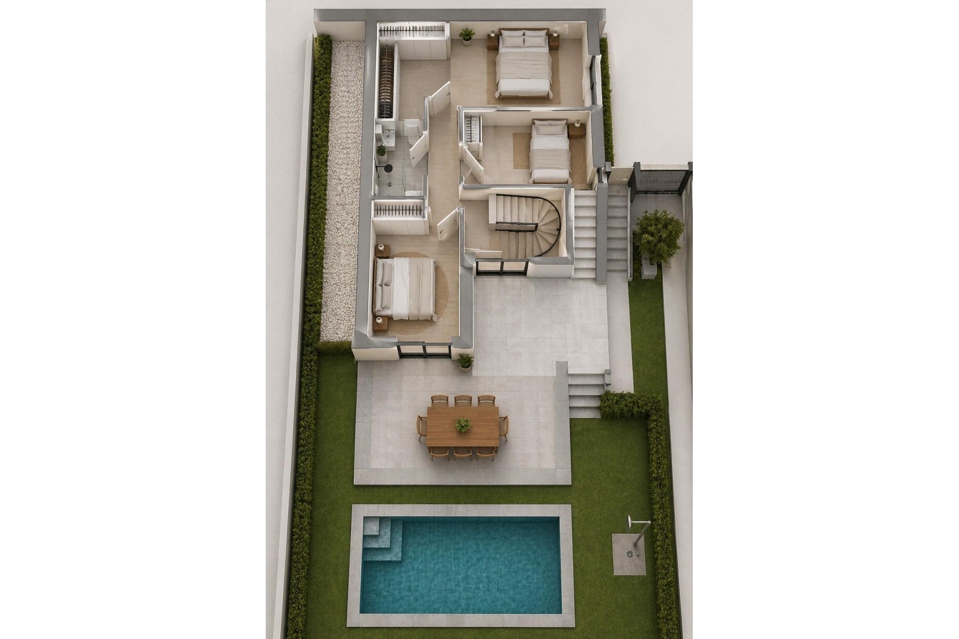Nouvelle construction - Villa Individuelle -
Mazarron - Country Club
