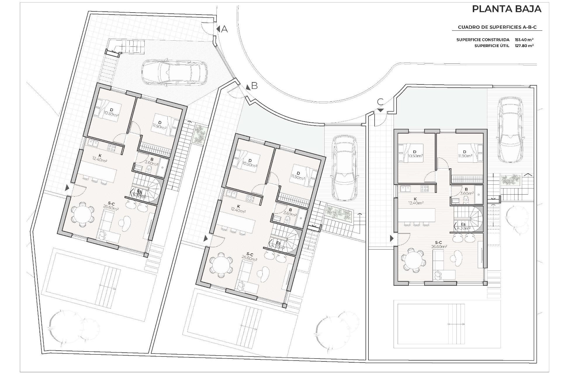 Nouvelle construction - Villa Individuelle -
Mazarron - Country Club