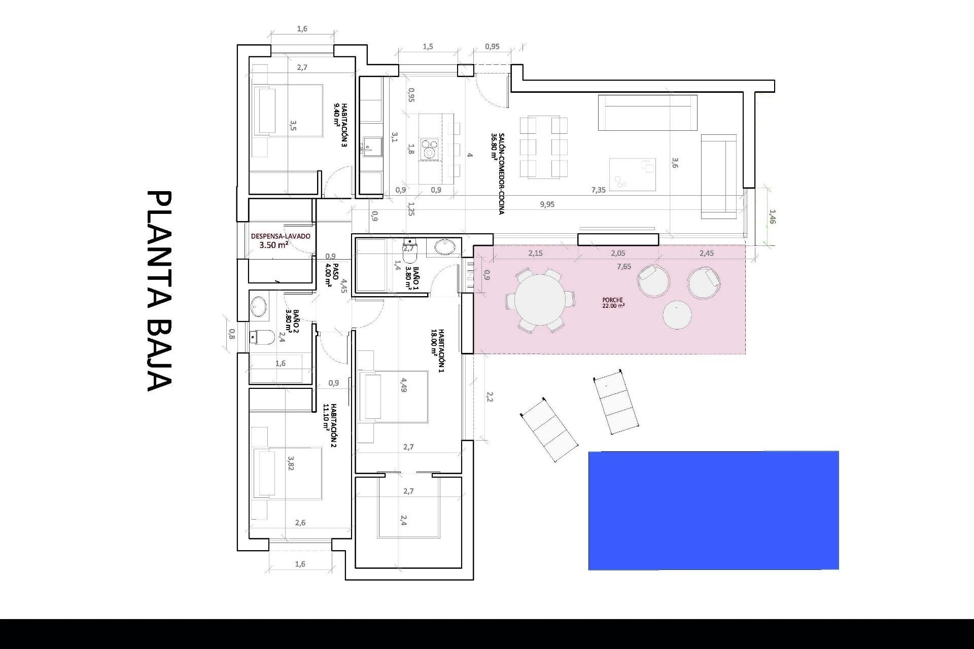 Nouvelle construction - Villa Individuelle -
Monforte del Cid - La Capitana