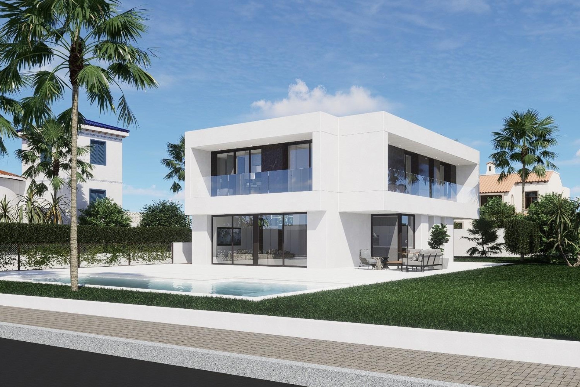 Nouvelle construction - Villa Individuelle -
Orihuela Costa - La Zenia