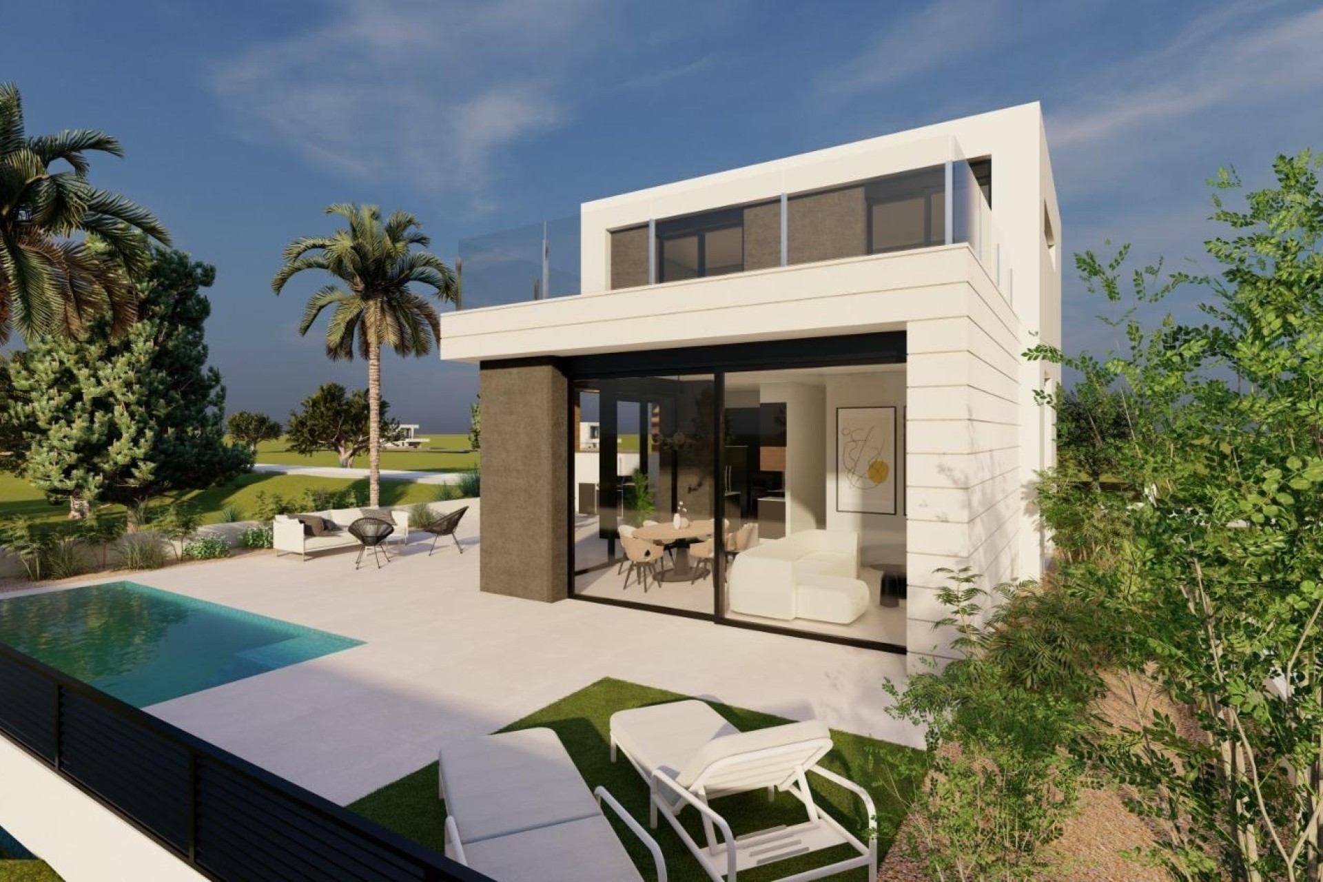Nouvelle construction - Villa Individuelle -
Pilar de la Horadada - Roda Golf
