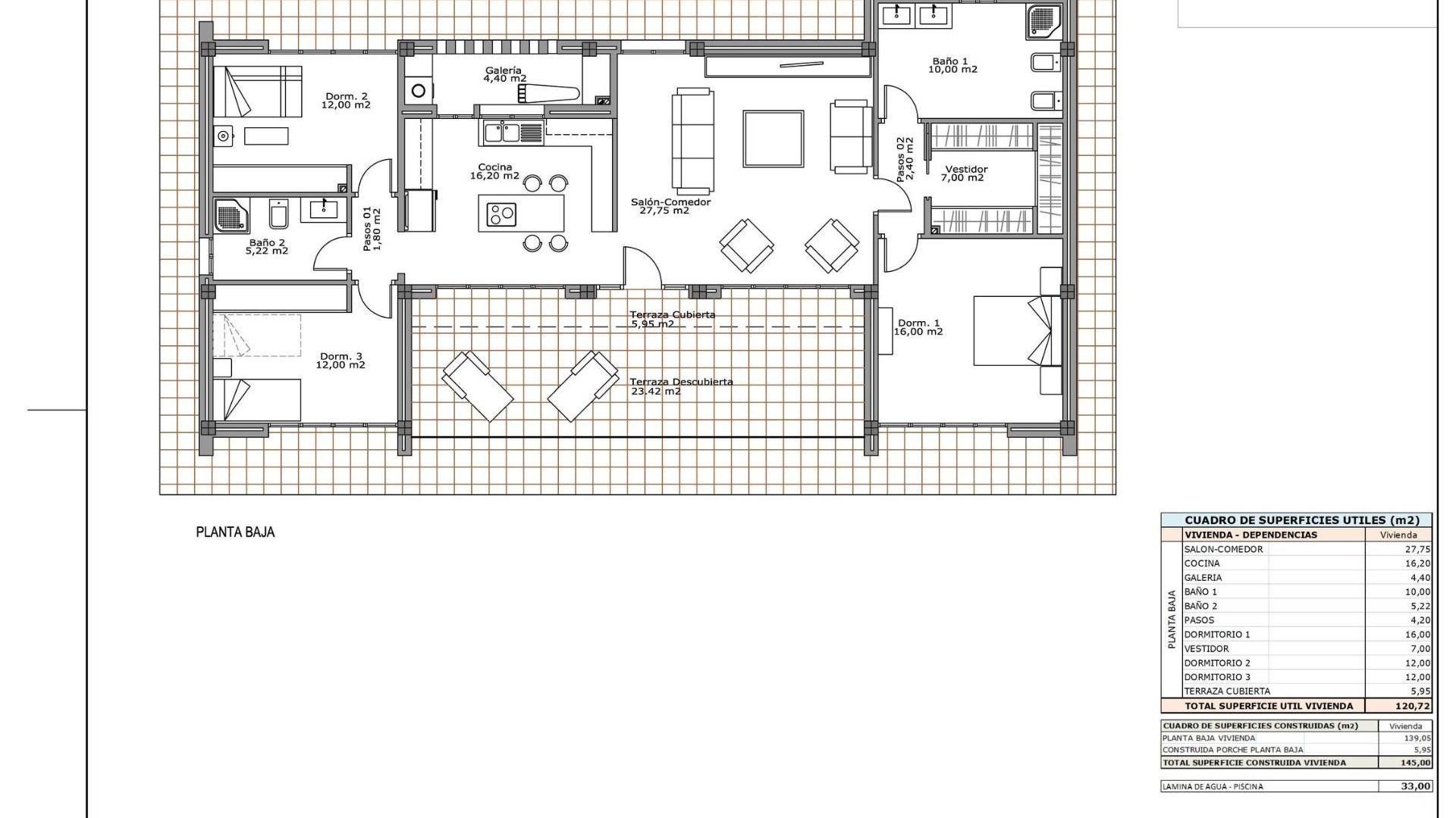 Nouvelle construction - Villa Individuelle -
Pinoso - Camino Del Prado