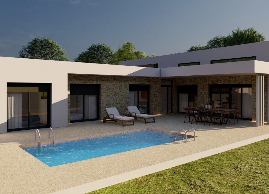 Nouvelle construction - Villa Individuelle -
Pinoso - Campo