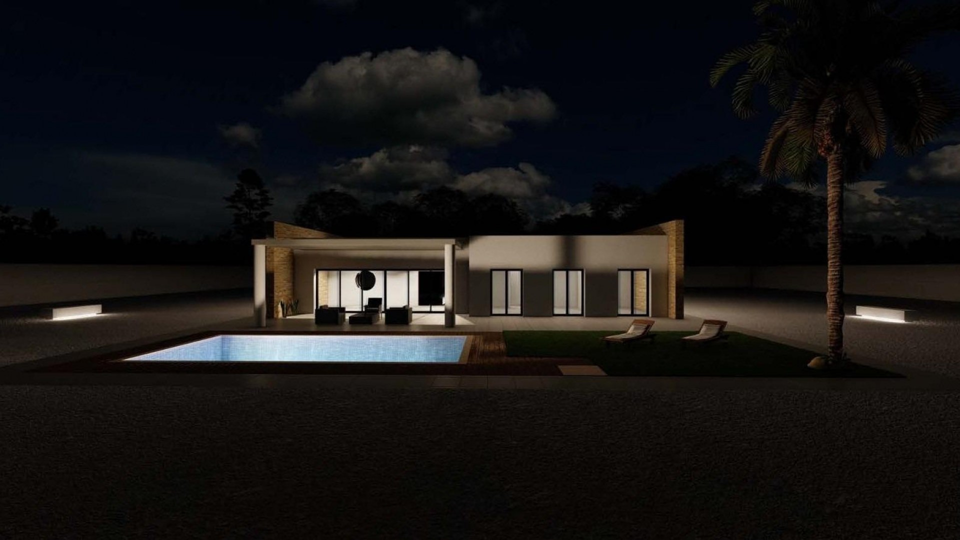 Nouvelle construction - Villa Individuelle -
Pinoso - Campo