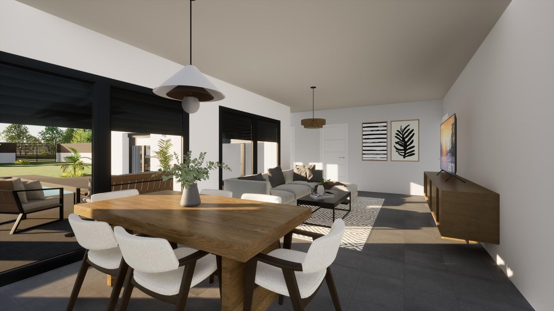 Nouvelle construction - Villa Individuelle -
Pinoso - Campo