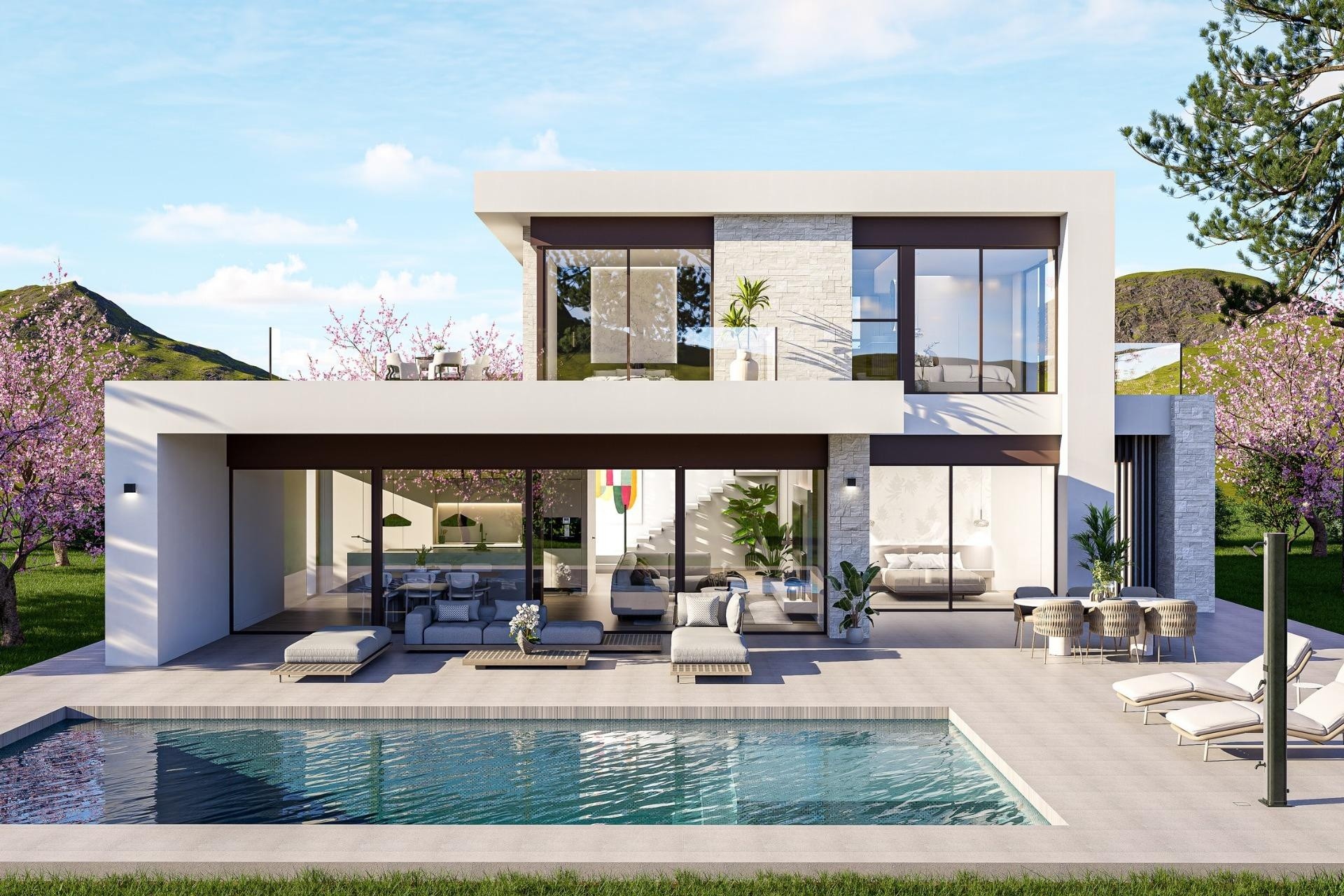 Nouvelle construction - Villa Individuelle -
Pinoso - Lel