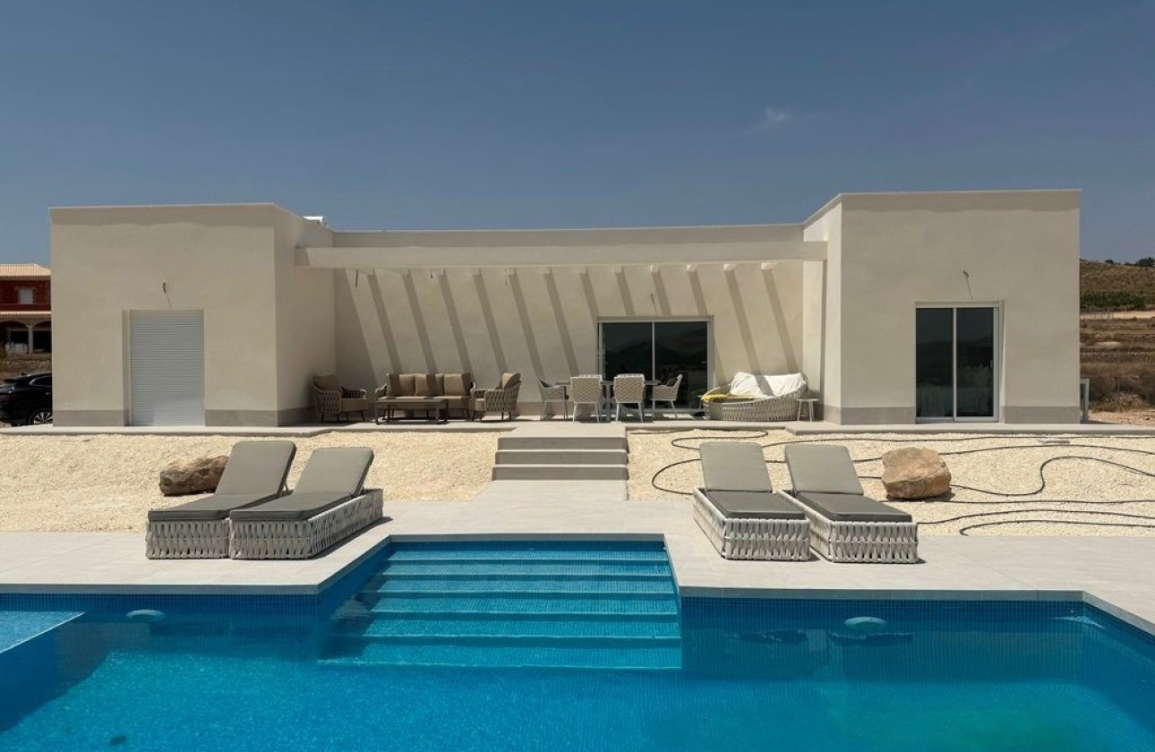 Nouvelle construction - Villa Individuelle -
Pinoso - Rodriguillo