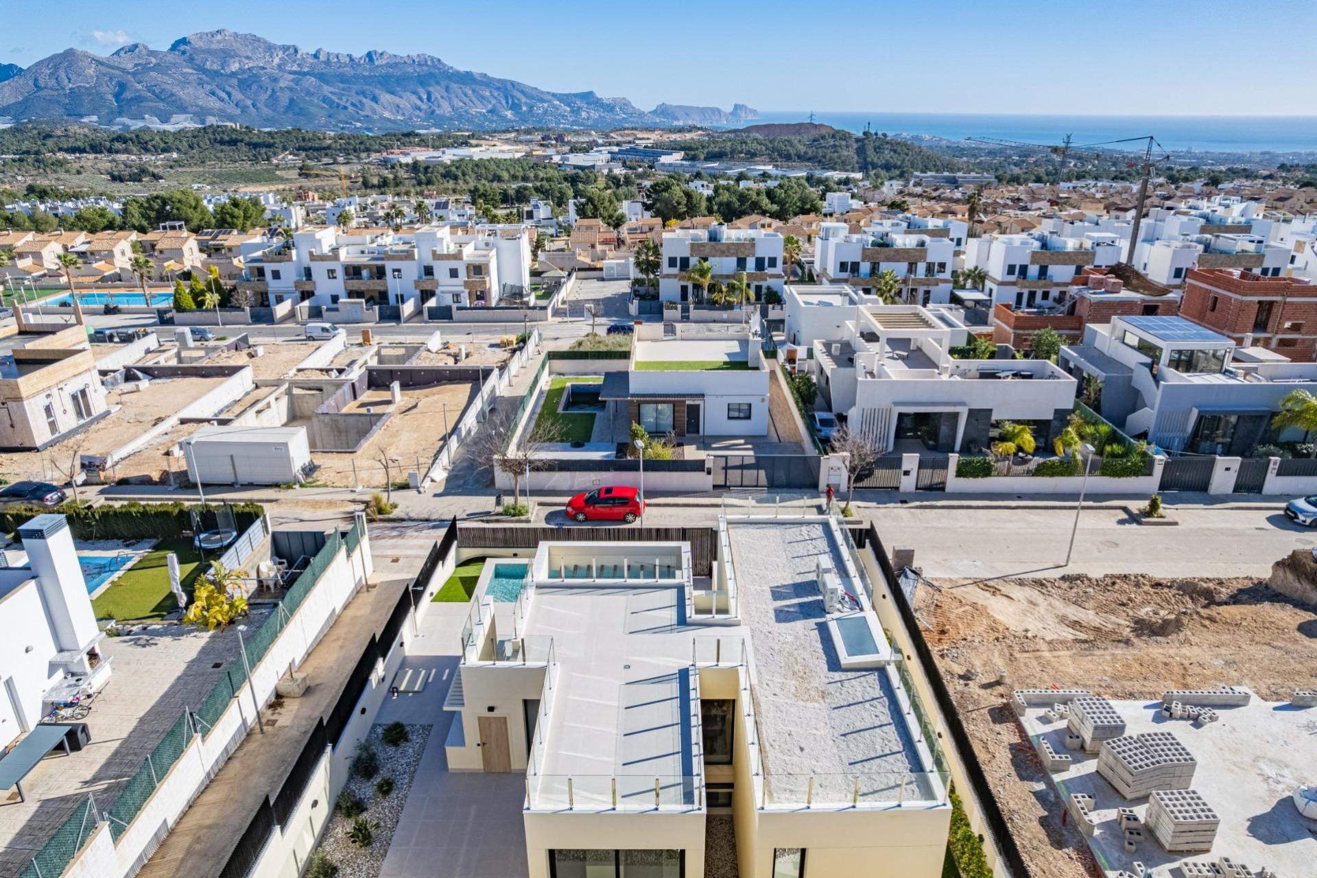 Nouvelle construction - Villa Individuelle -
Polop - La Alberca