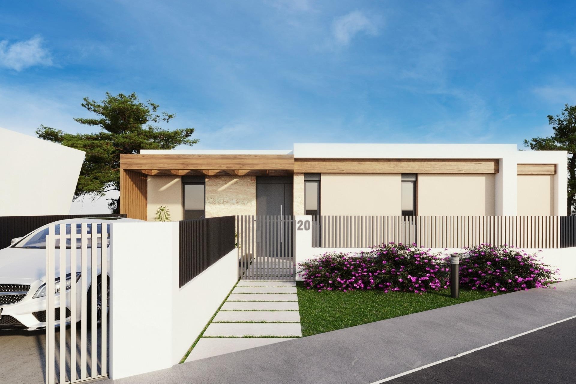 Nouvelle construction - Villa Individuelle -
Polop - PAU 1