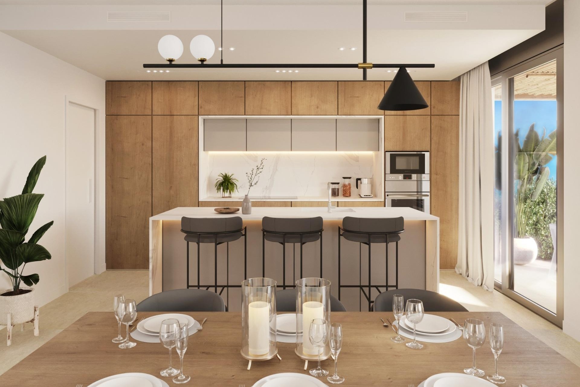 Nouvelle construction - Villa Individuelle -
Polop - PAU 1