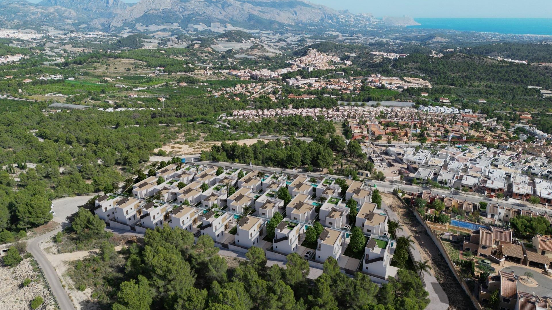 Nouvelle construction - Villa Individuelle -
Polop - Polop Hills