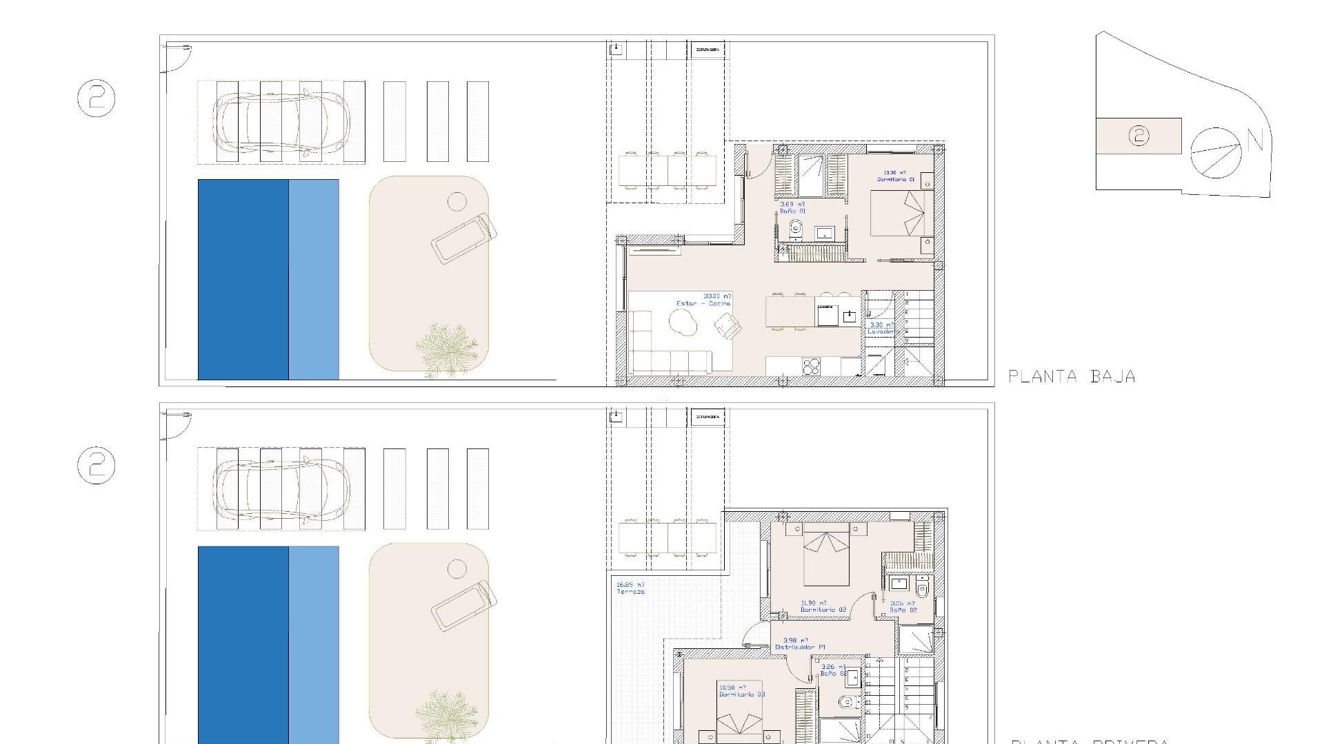 Nouvelle construction - Villa Individuelle -
San Pedro del Pinatar - Center