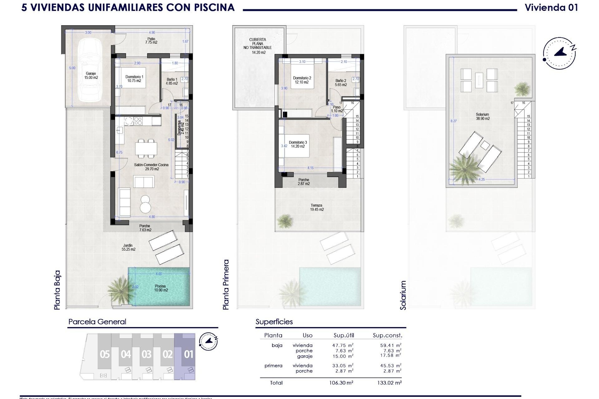 Nouvelle construction - Villa Individuelle -
San Pedro del Pinatar - Polideportivo