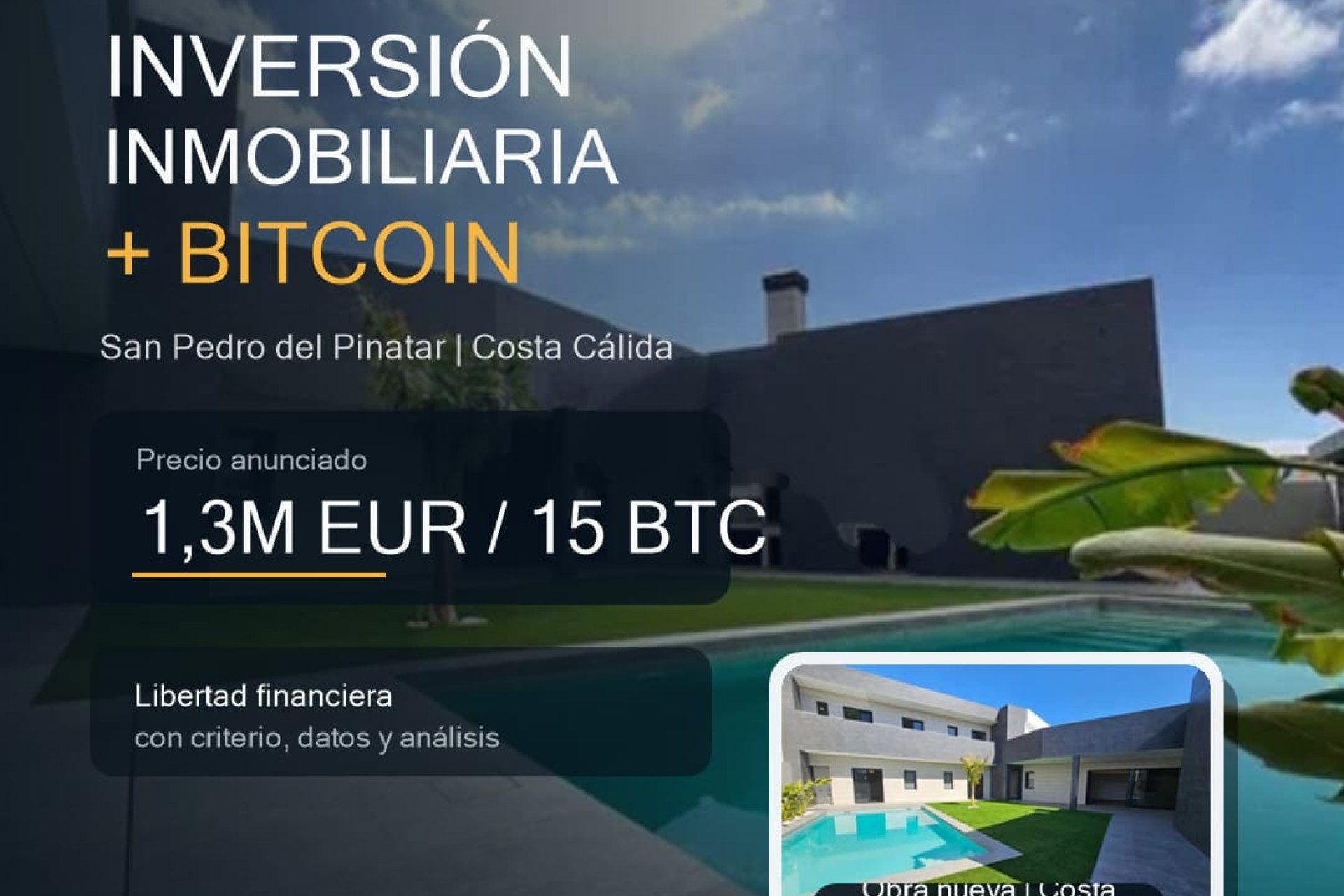 Nouvelle construction - Villa Individuelle -
San Pedro del Pinatar - San Pedro de Pinatar
