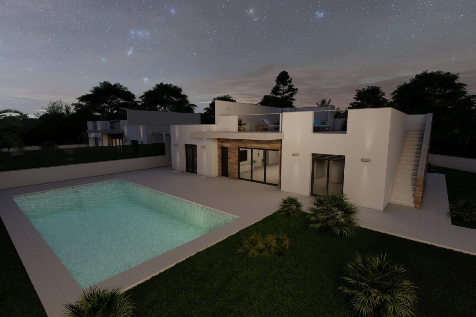 Nouvelle construction - Villa Individuelle -
Torre Pacheco - Roldán
