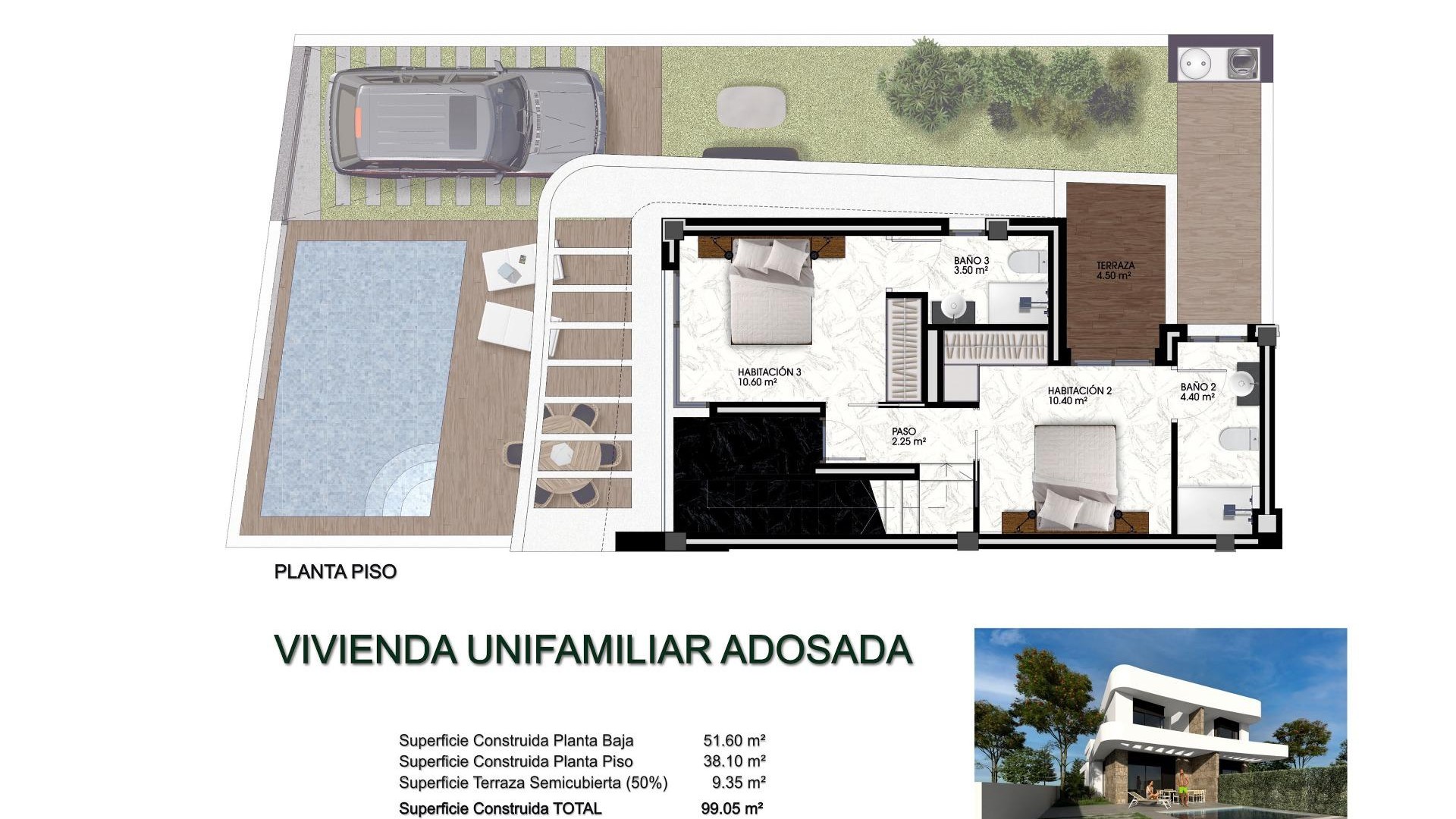 Nouvelle construction - Villa -
Los Montesinos - La Herada