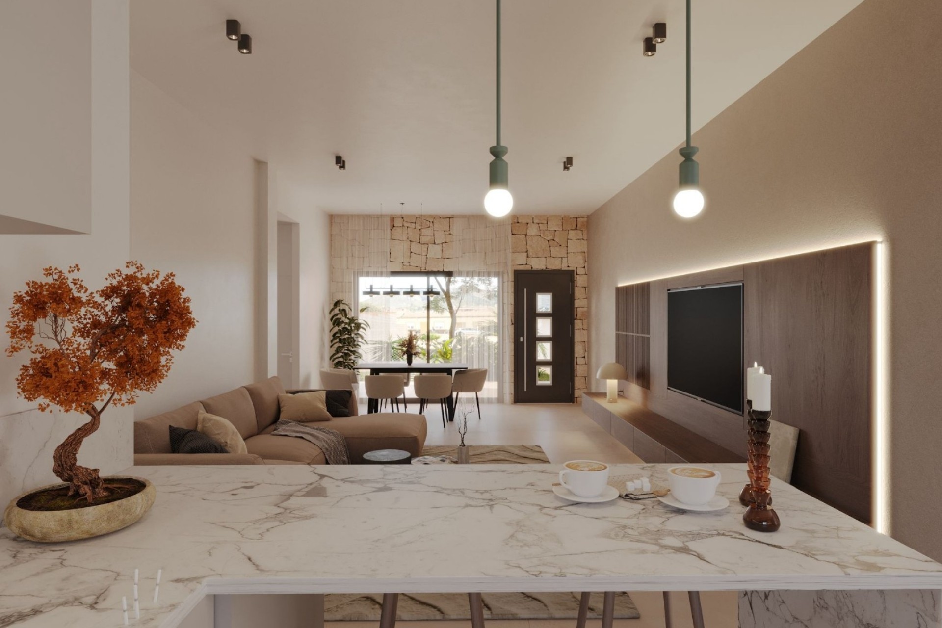 Nouvelle construction - Villa mitoyenne -
La Romana