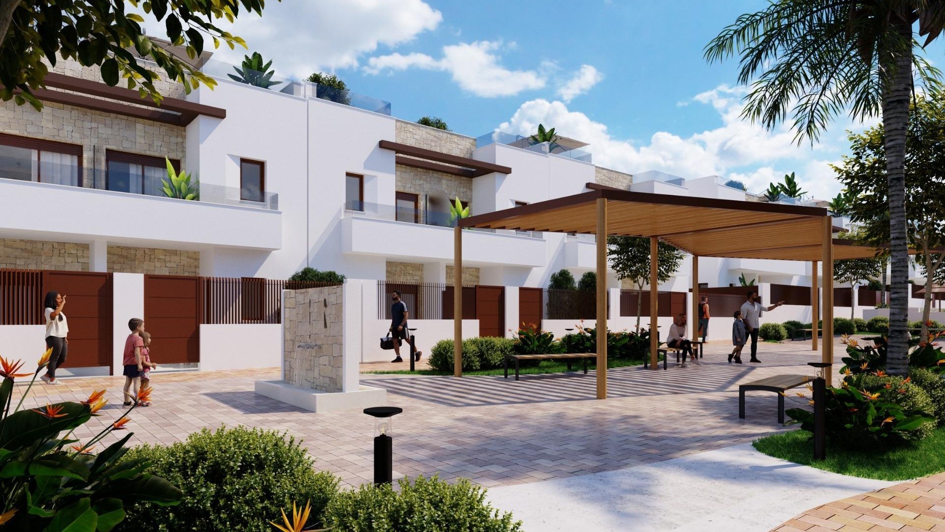 Nouvelle construction - Villa mitoyenne -
Orihuela - Vistabella Golf