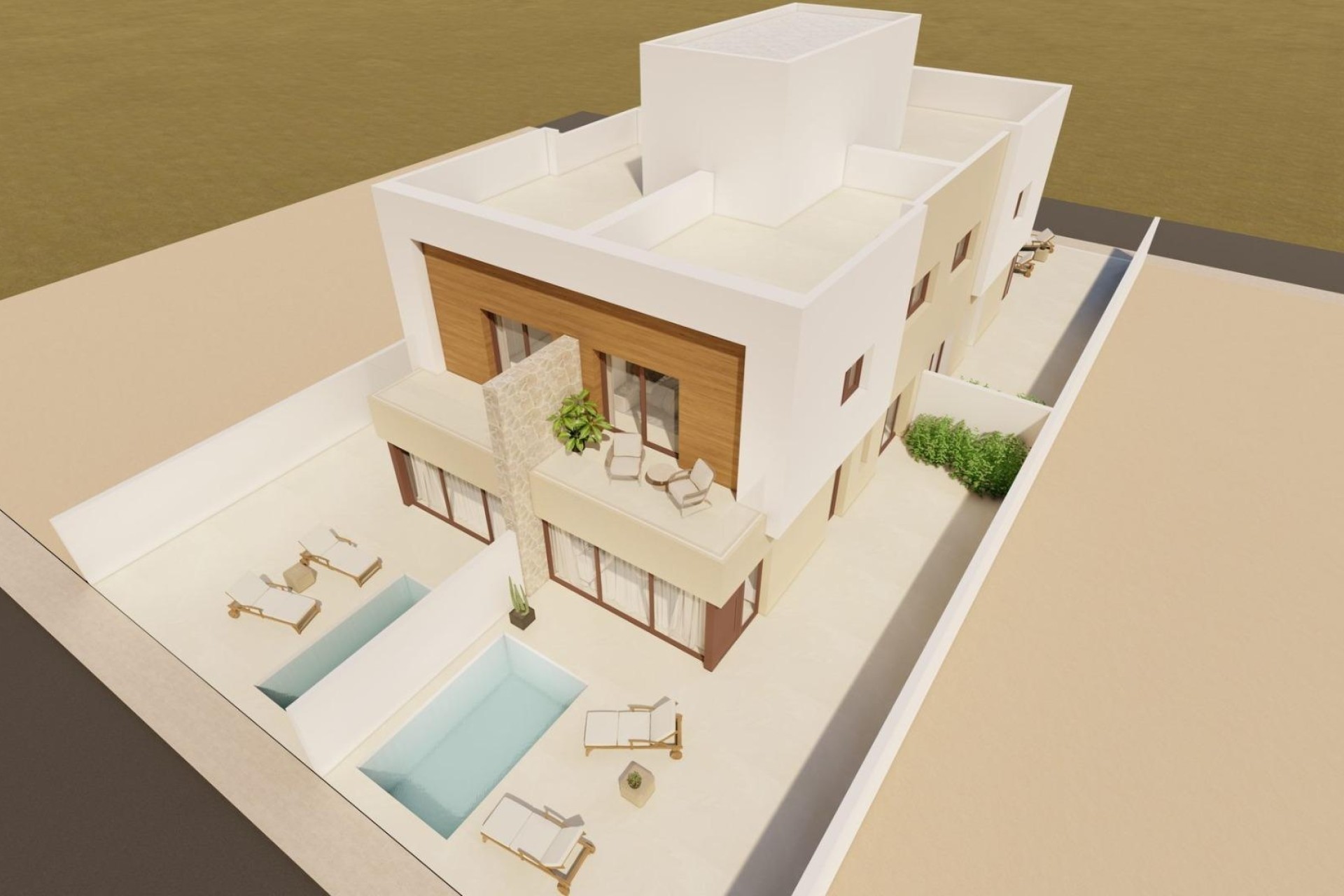 Nouvelle construction - Villa mitoyenne -
San Javier - pueblo