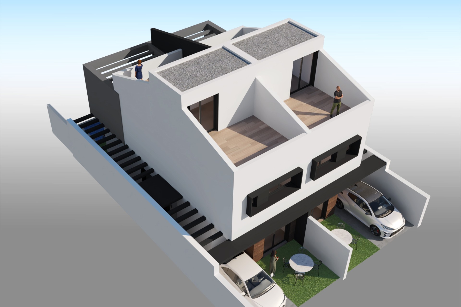 Nouvelle construction - Villa mitoyenne -
San Javier