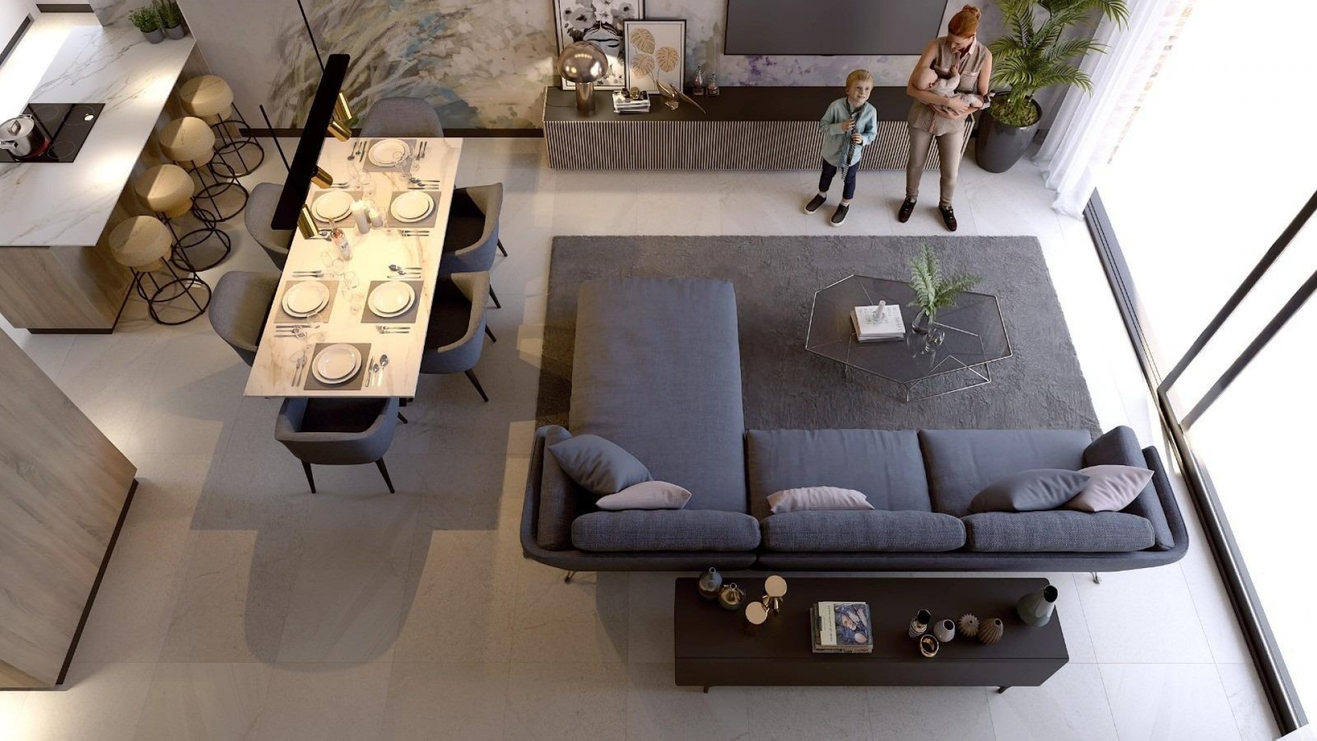 Nouvelle construction - Vrijstaande Villa -
Algorfa - La Finca Golf