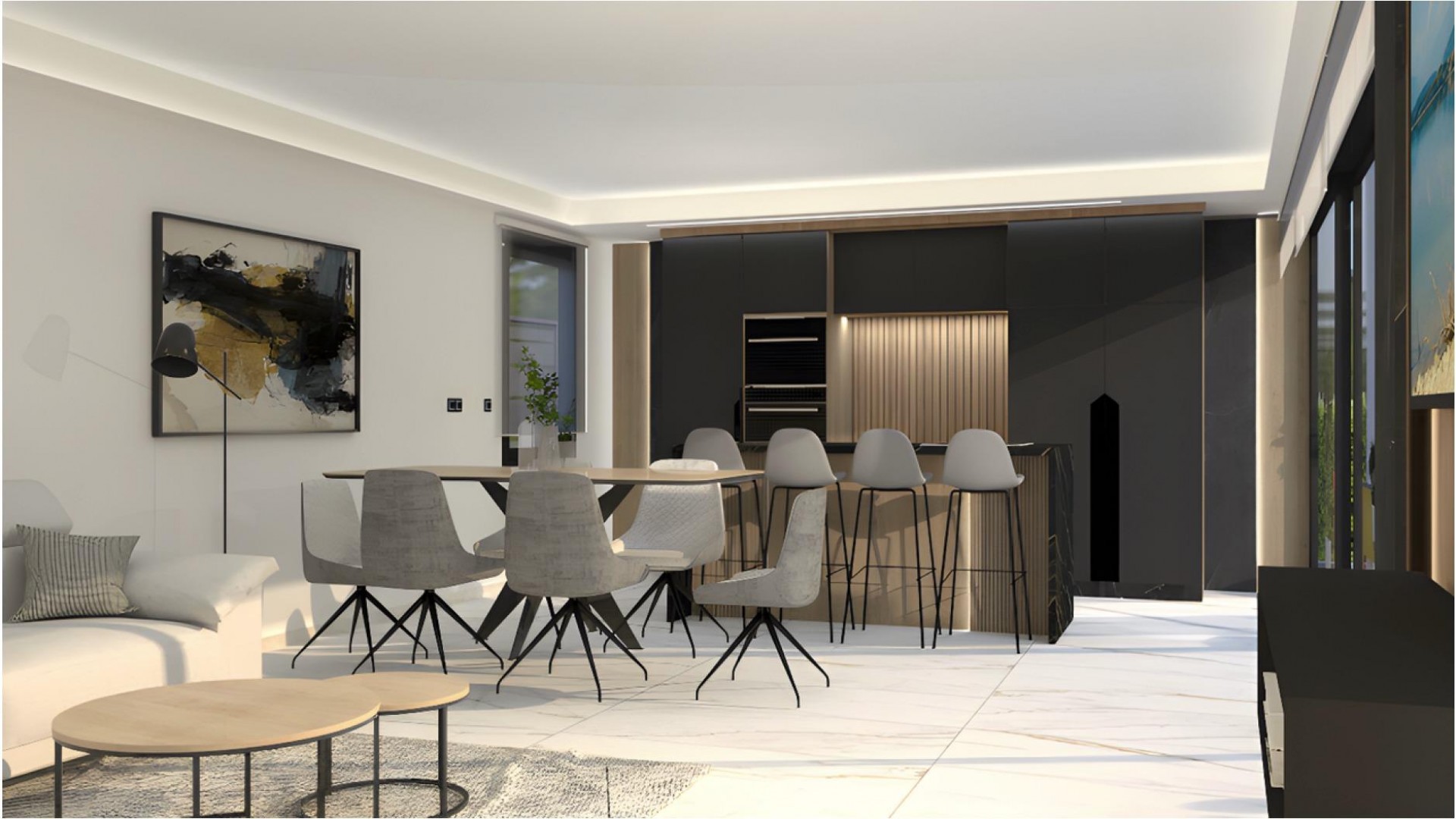 Nouvelle construction - Vrijstaande Villa -
Algorfa - La Finca Golf