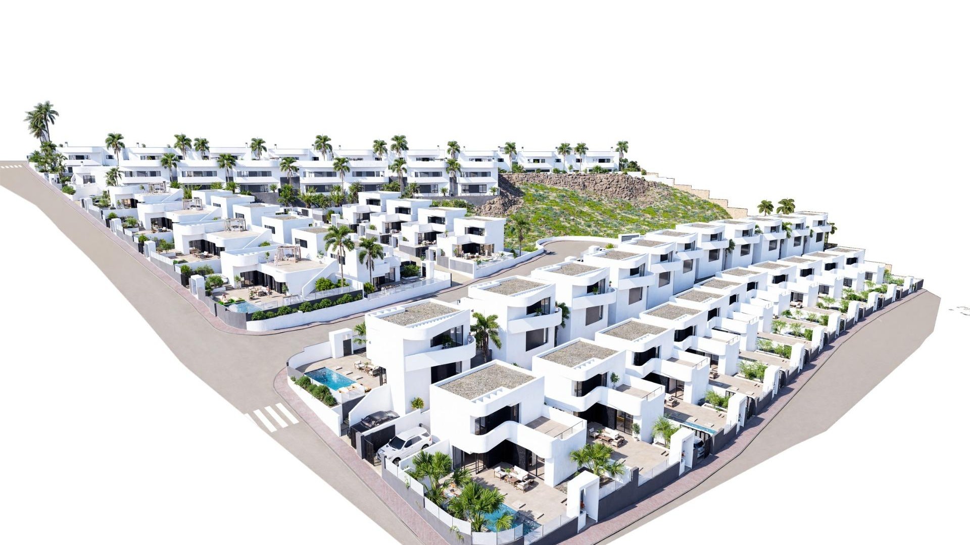 Nouvelle construction - Vrijstaande Villa -
Algorfa - La Finca Golf