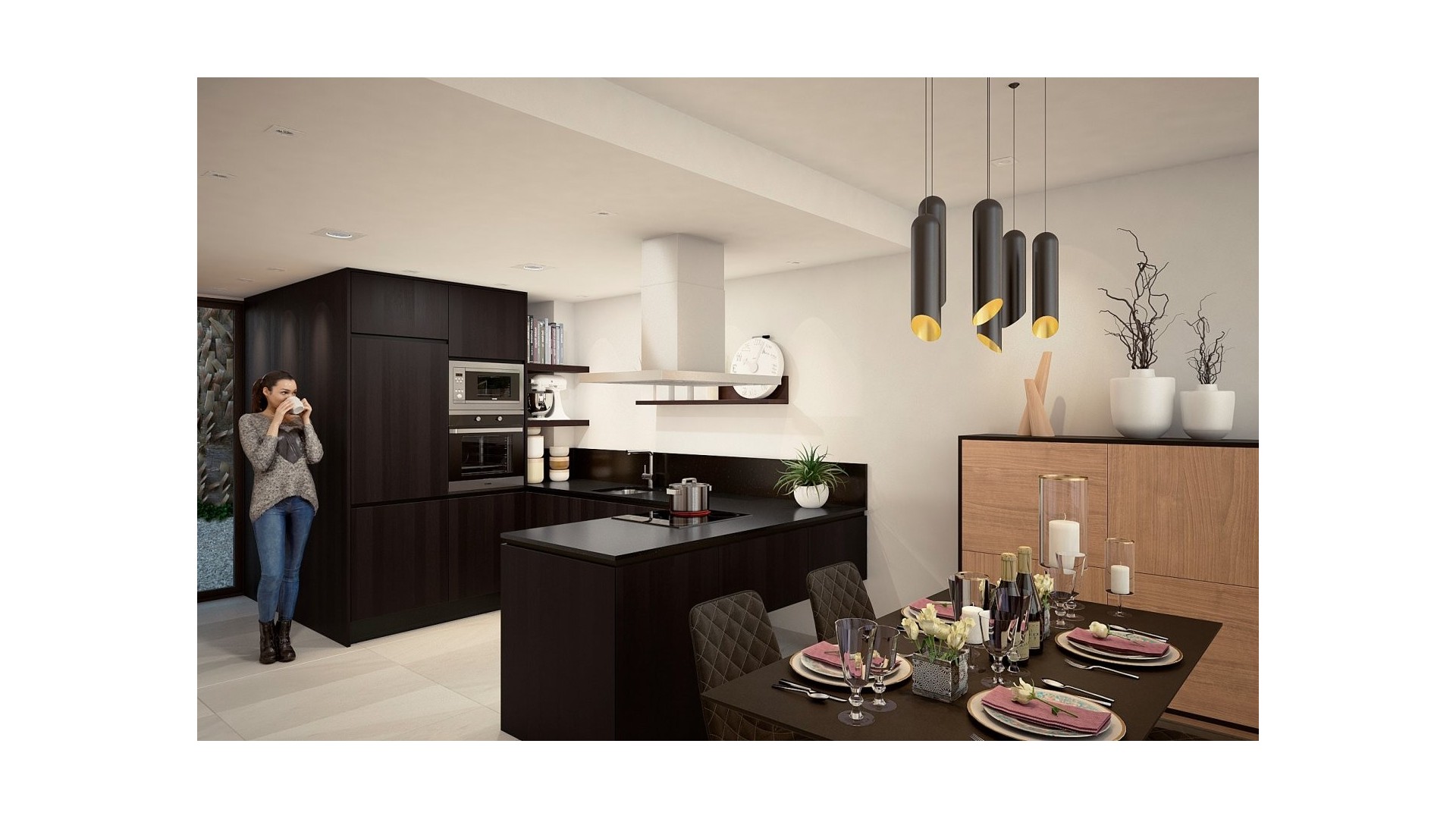 Nouvelle construction - Vrijstaande Villa -
Algorfa - La Finca Golf