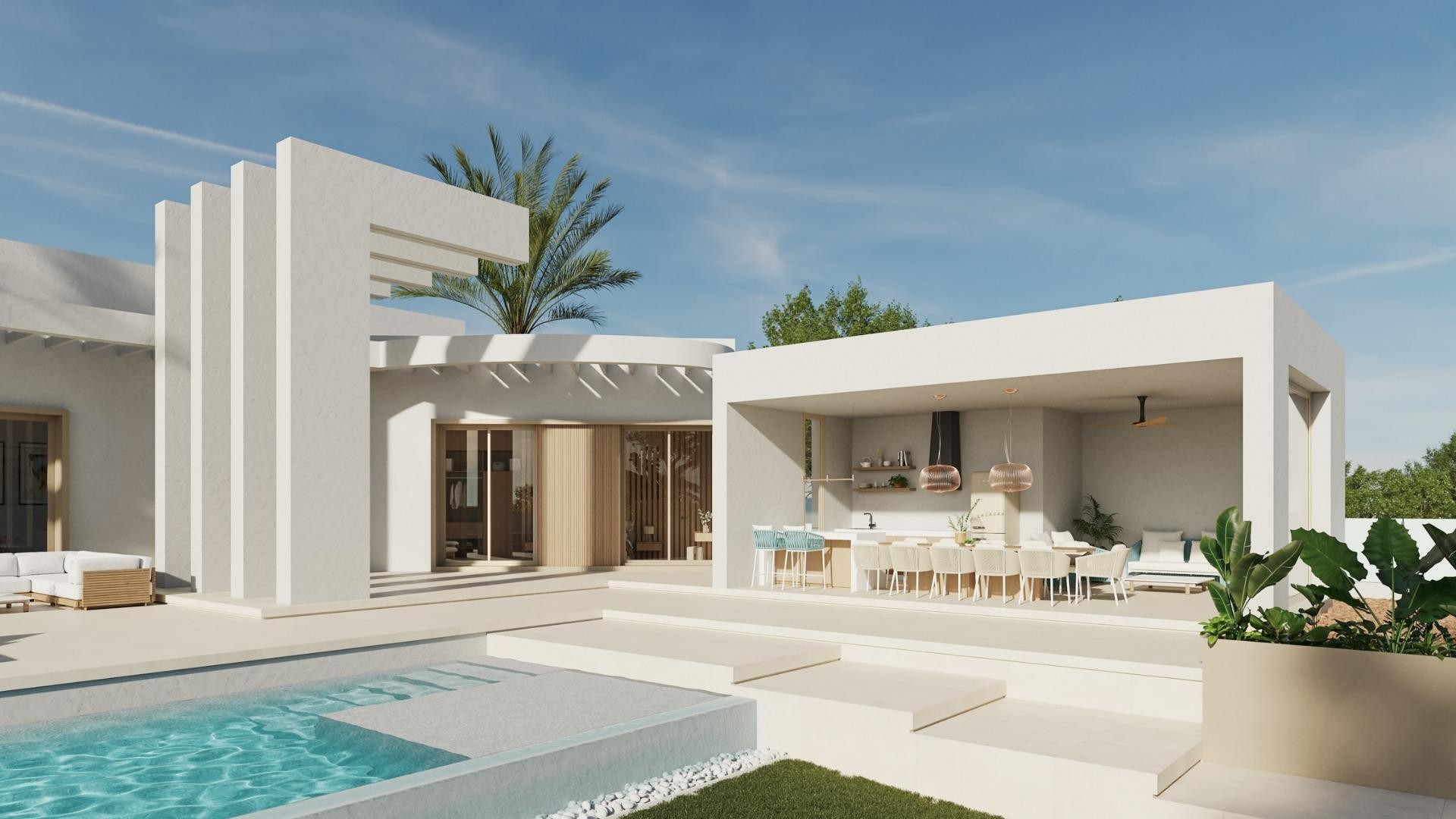 Nouvelle construction - Vrijstaande Villa -
Algorfa - Lomas de la Juliana