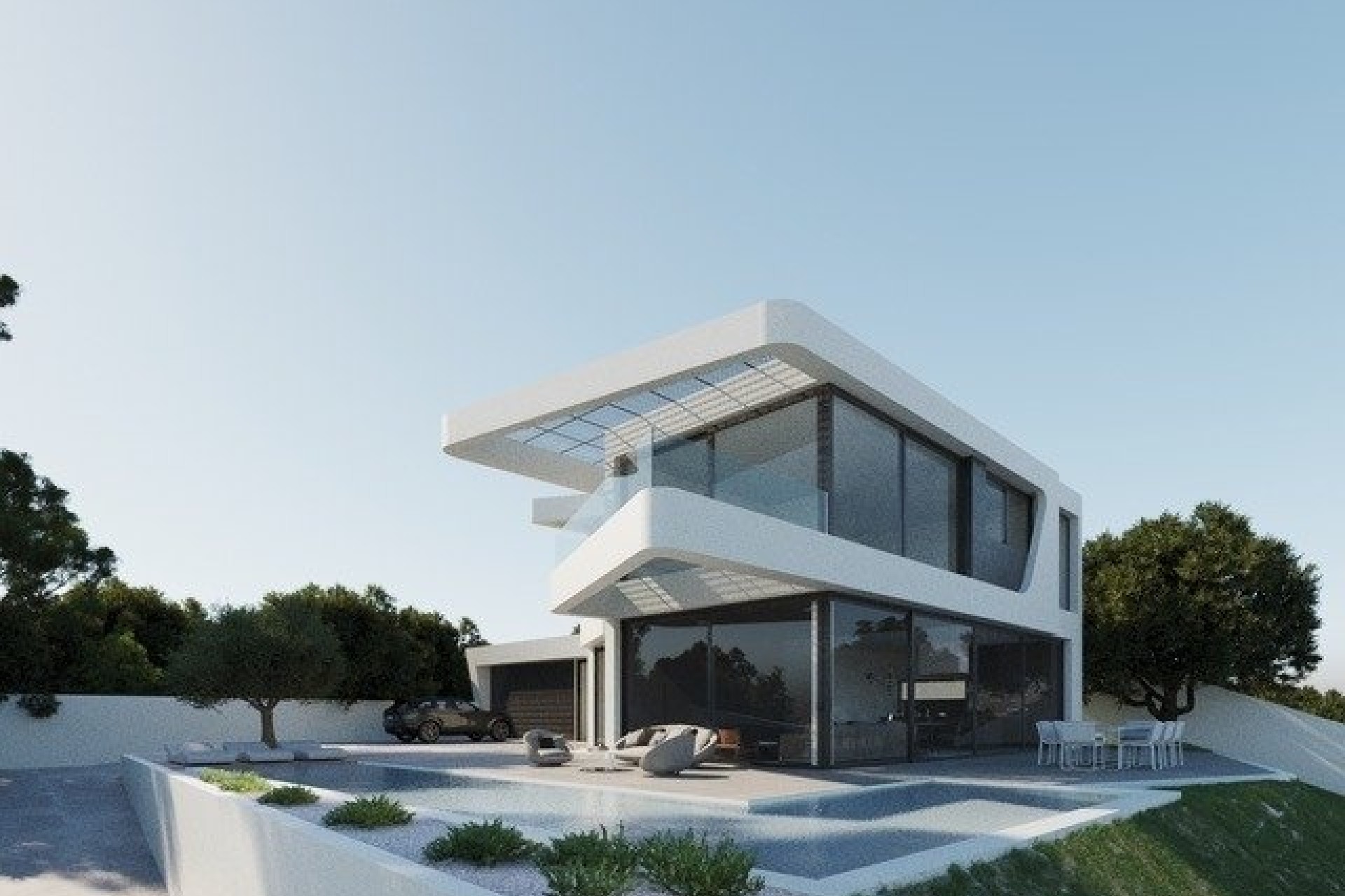 Nouvelle construction - Vrijstaande Villa -
Altea - Santa Clara