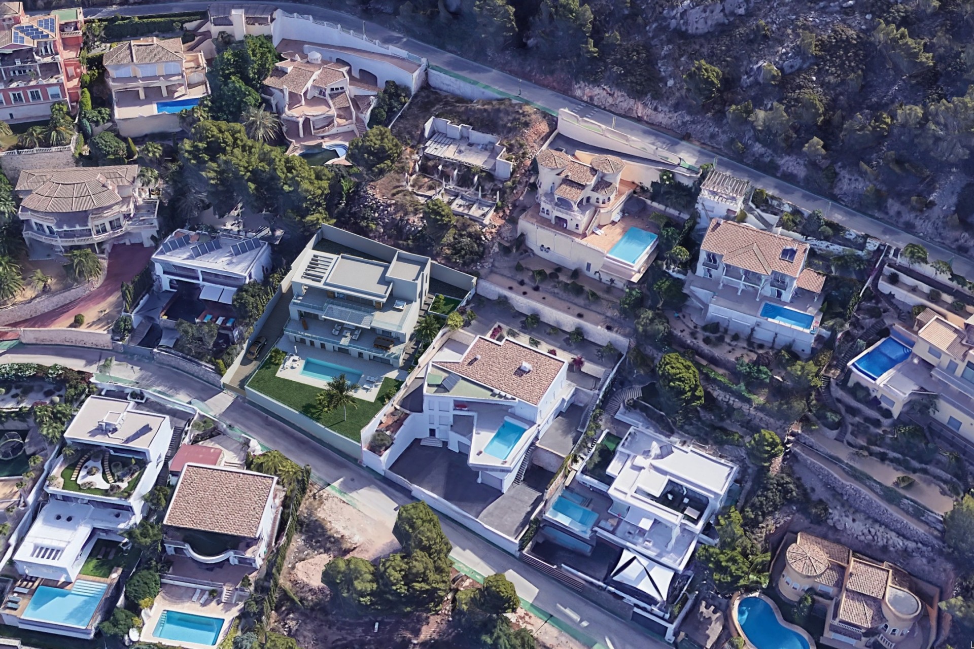 Nouvelle construction - Vrijstaande Villa -
Altea