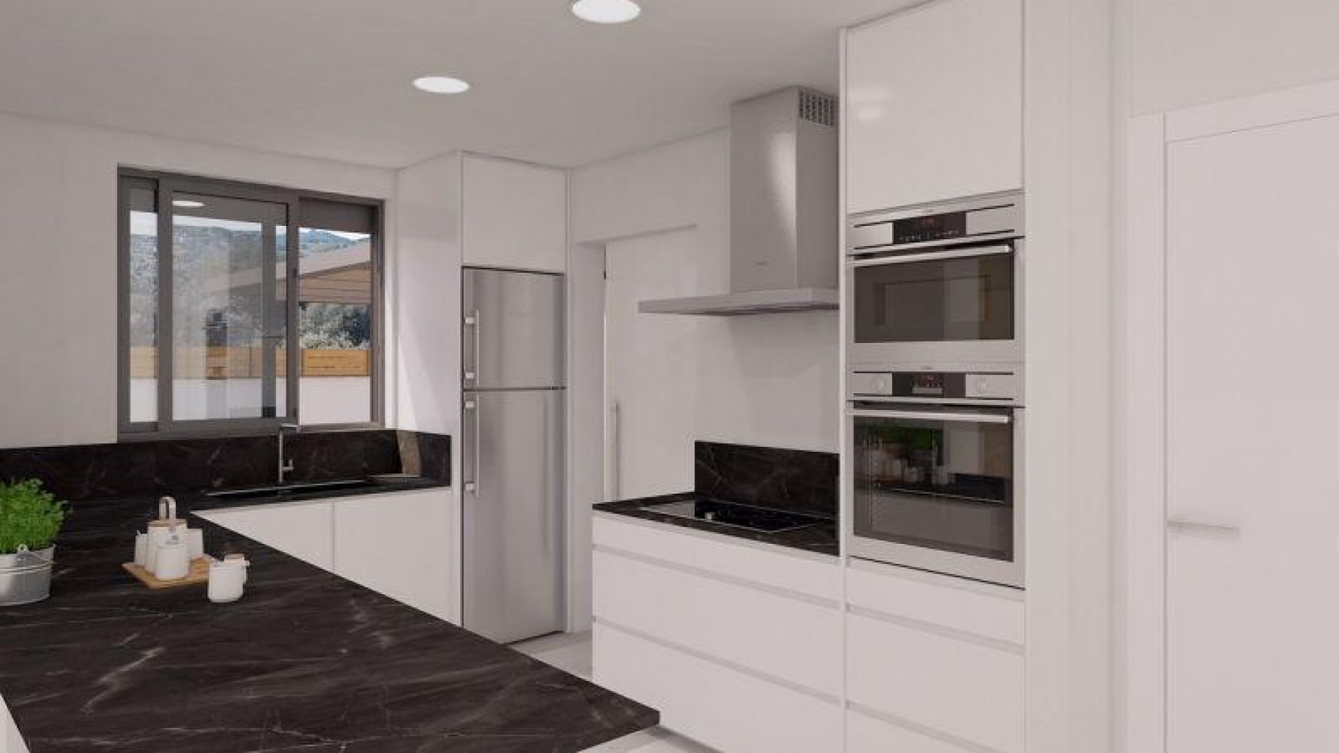 Nouvelle construction - Vrijstaande Villa -
Aspe - Center