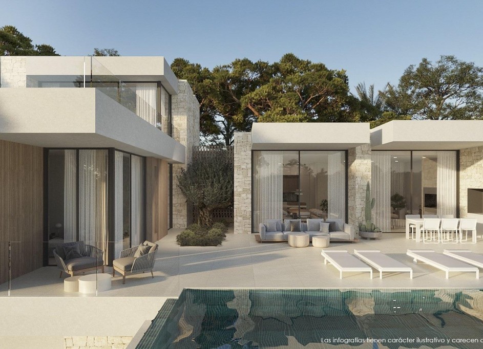 Nouvelle construction - Vrijstaande Villa -
Benissa - San Jaime