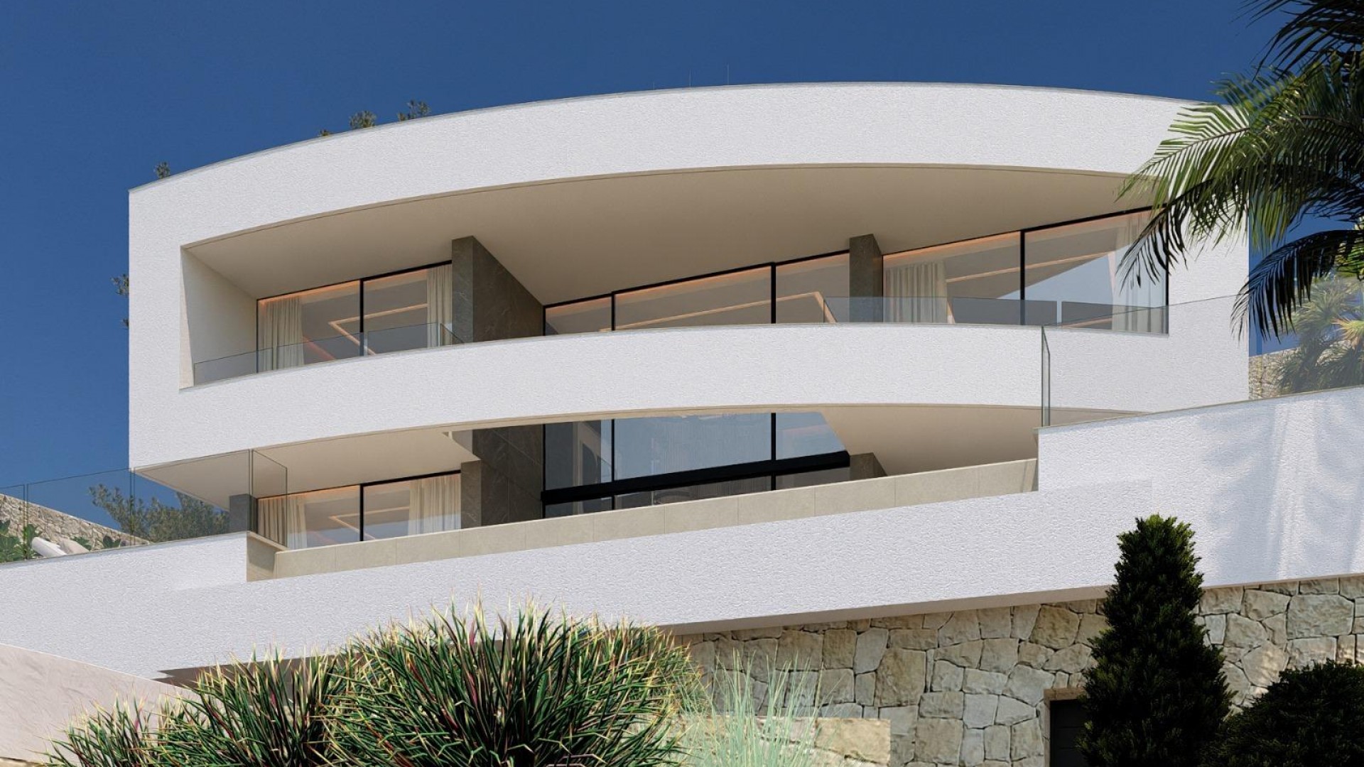 Nouvelle construction - Vrijstaande Villa -
Calpe - Empedrola