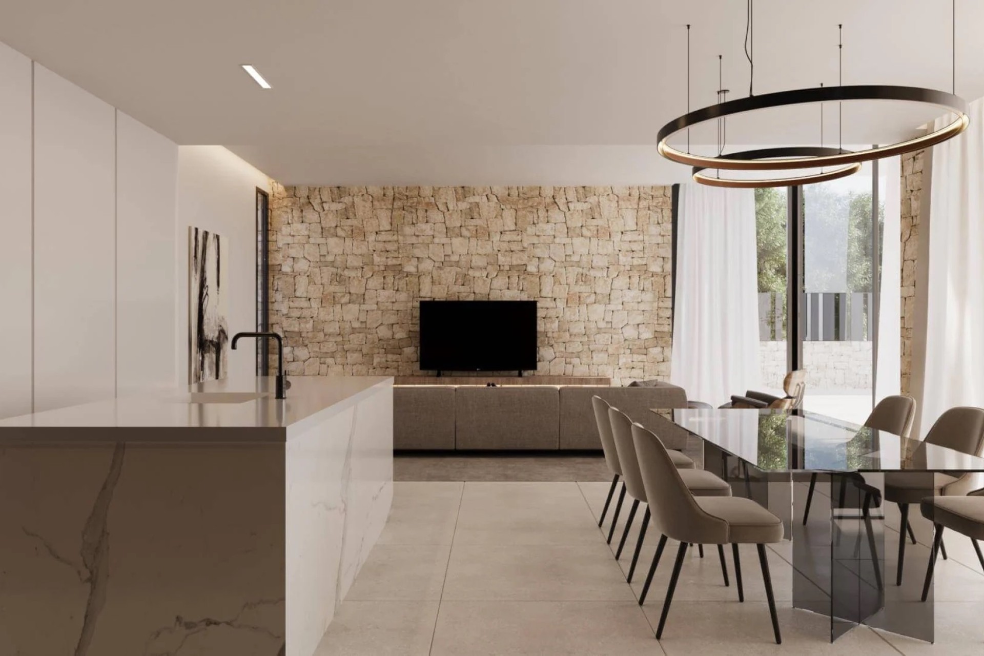 Nouvelle construction - Vrijstaande Villa -
Denia