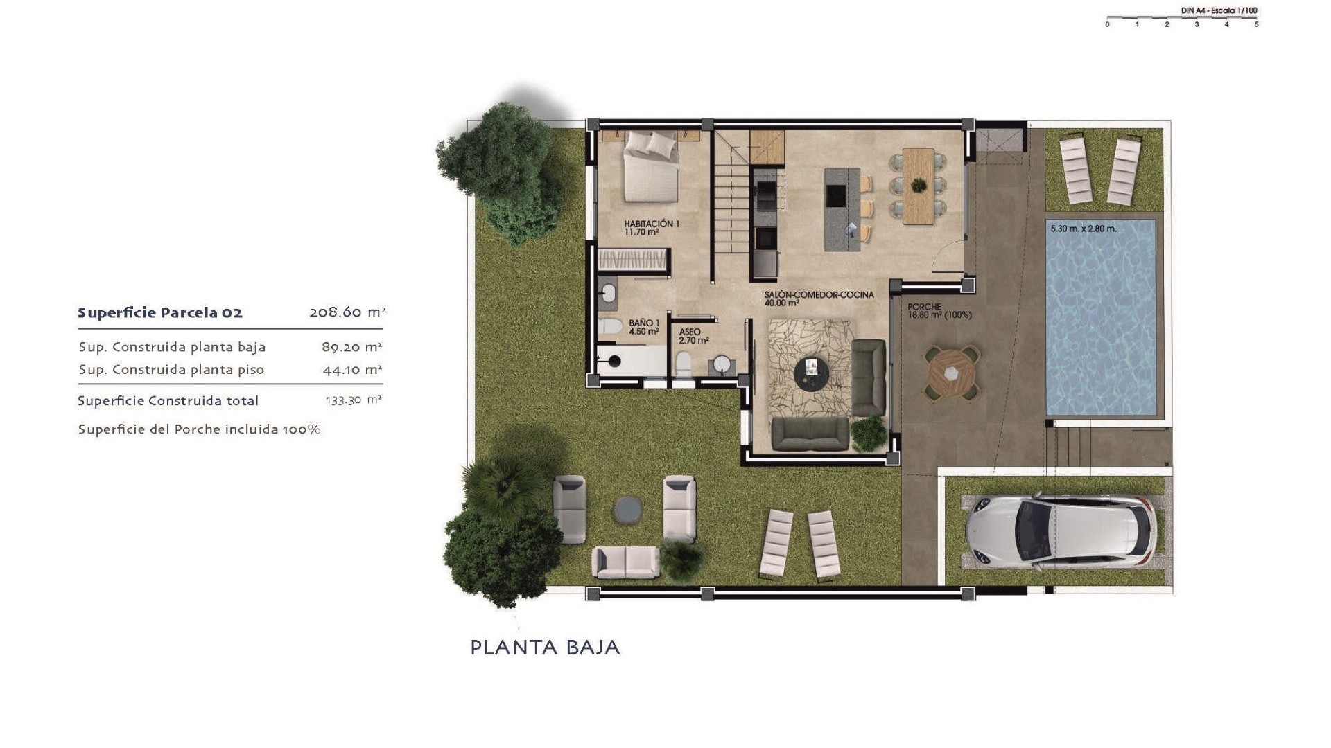 Nouvelle construction - Vrijstaande Villa -
Dolores - polideportivo