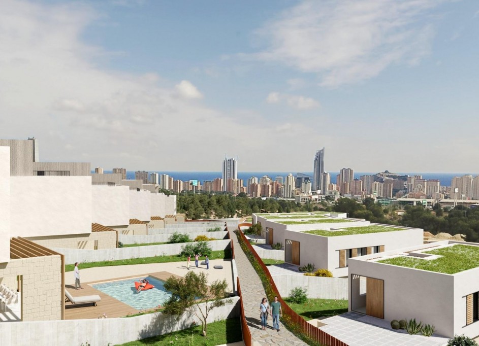 Nouvelle construction - Vrijstaande Villa -
Finestrat - Campana garden