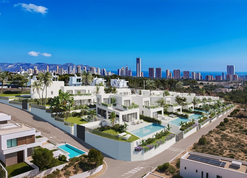 Nouvelle construction - Vrijstaande Villa -
Finestrat - Sierra cortina