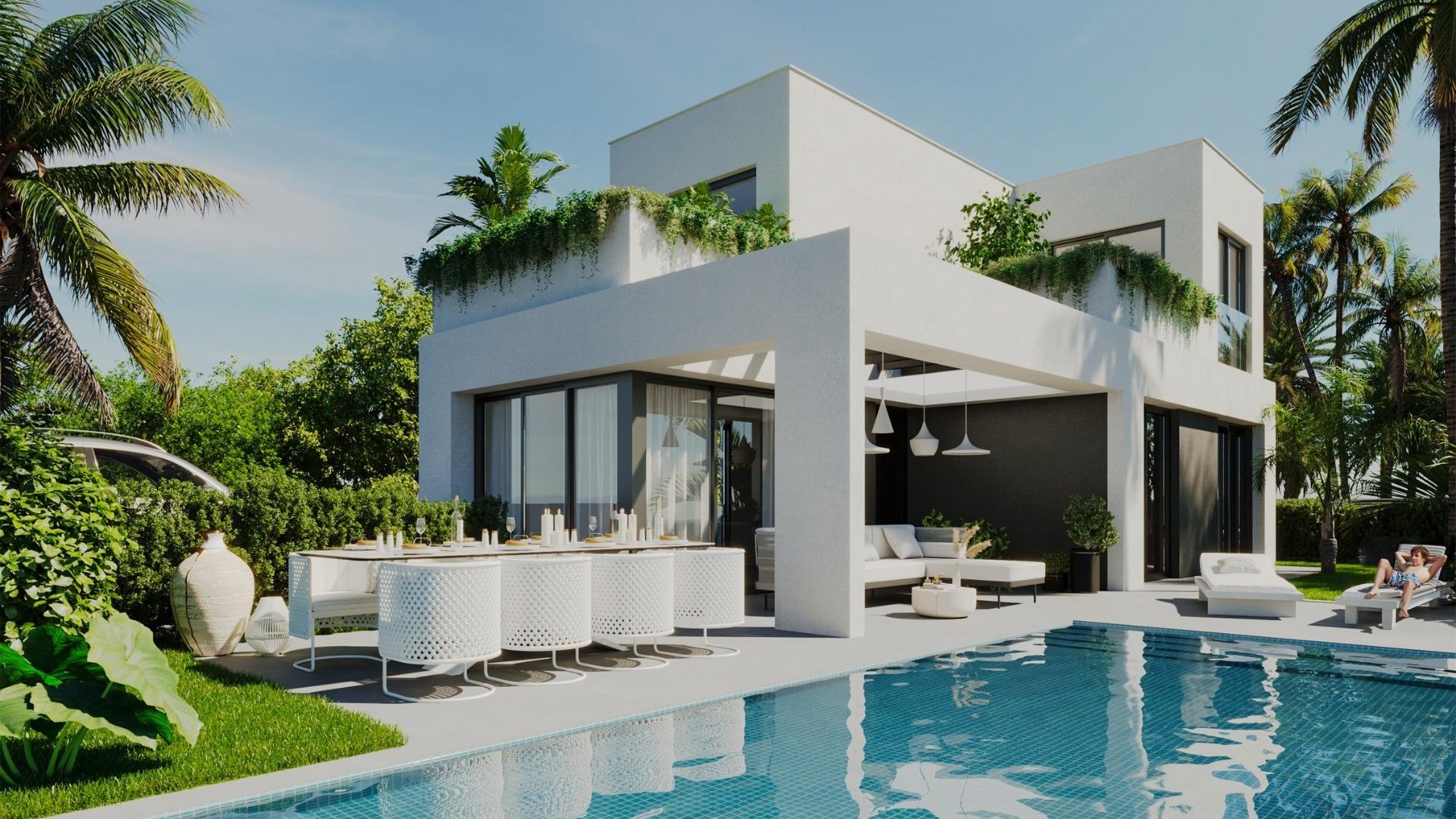 Nouvelle construction - Vrijstaande Villa -
Finestrat - Sierra cortina